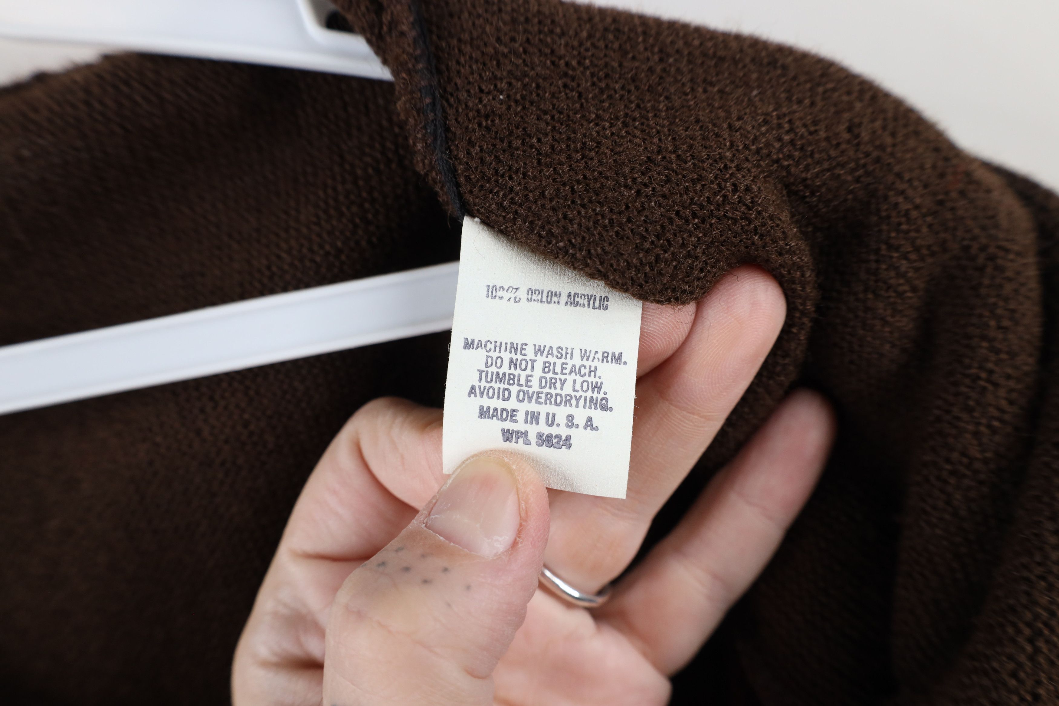 Vintage Vintage 60s 70s Streetwear Knit Cardigan Sweater Brown USA Size US M / EU 48-50 / 2 - 7 Thumbnail