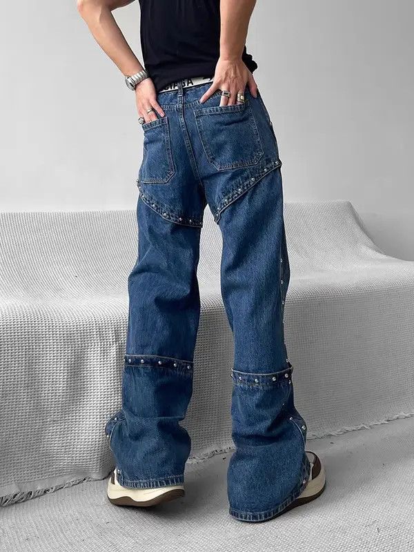 Japanese Brand Retro punk denim pants Size US 31 - 8 Thumbnail
