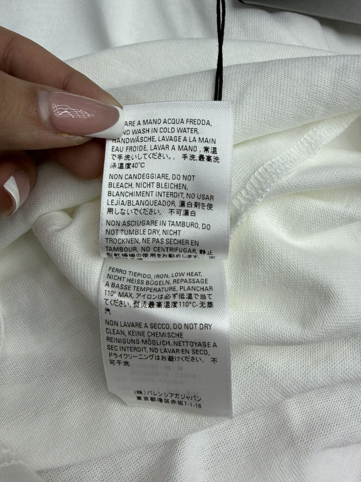 Balenciaga Balenciaga White Mastercard Tee Size S / US 4 / IT 40 - 9 Thumbnail