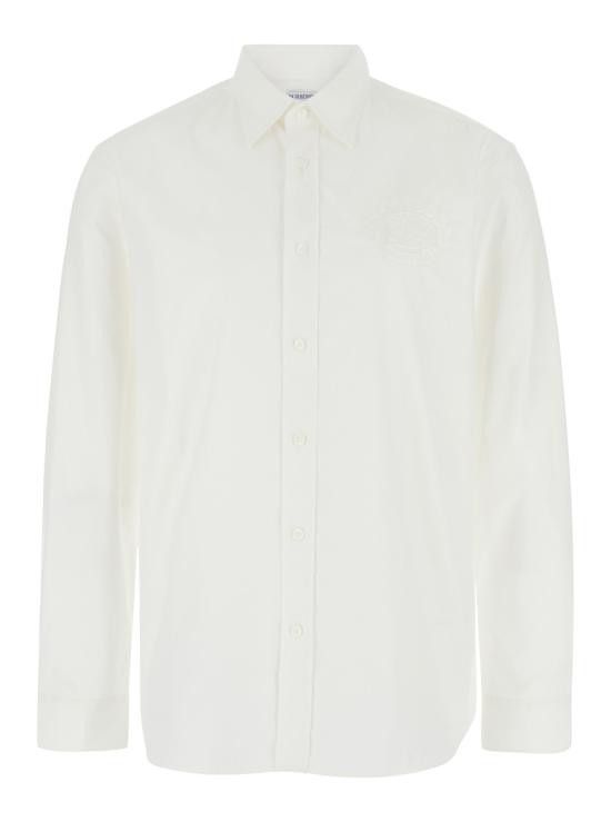 Burberry BURBERRY Men Shirts 8095333B7347 White Size US M / EU 48-50 / 2 - 1 Thumbnail