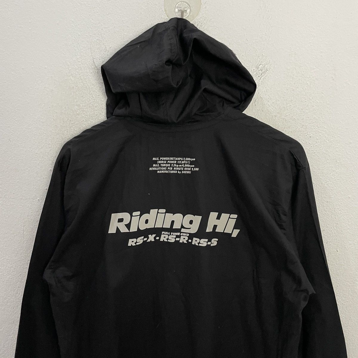 Japanese Brand Vintage Suzuki Ridding Hi Hoodies Jacket Size US M / EU 48-50 / 2 - 4 Thumbnail