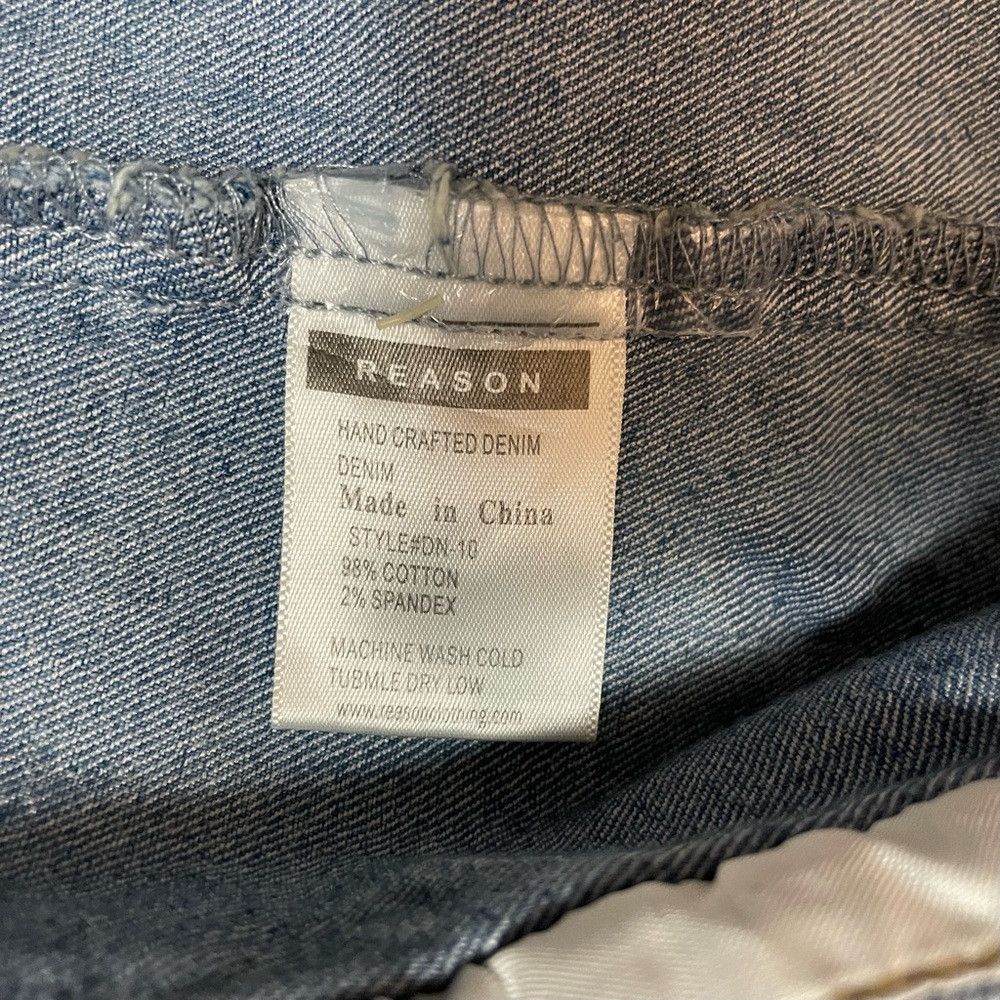 Reason NWT New Reason Paint Splatter Denim Jacket SIze M Size US M / EU 48-50 / 2 - 8 Thumbnail
