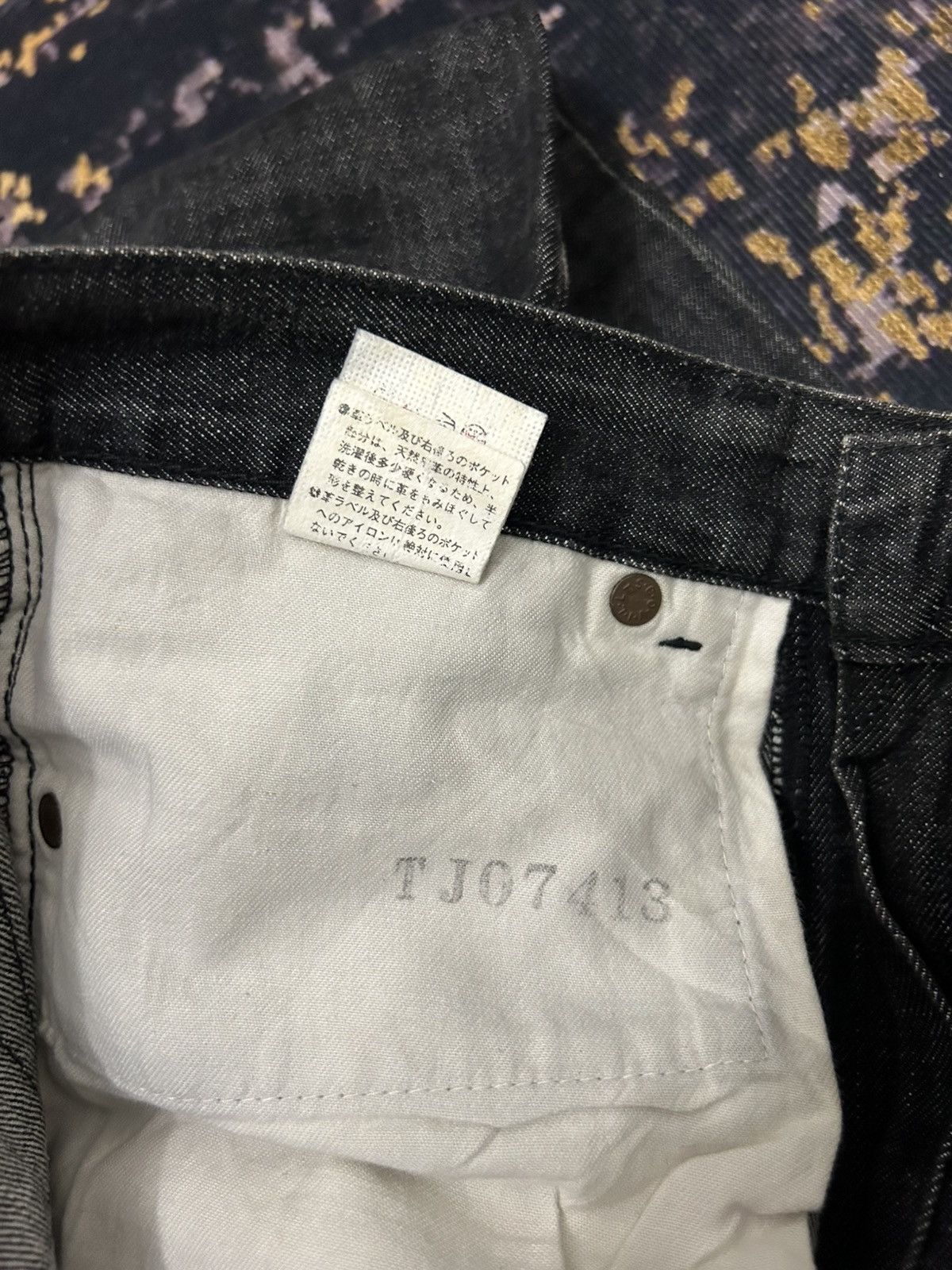 Hysteric Glamour Handcraft Tokyo Snake Pocket Back Bootcut Jeans Size US 32 / EU 48 - 11 Thumbnail