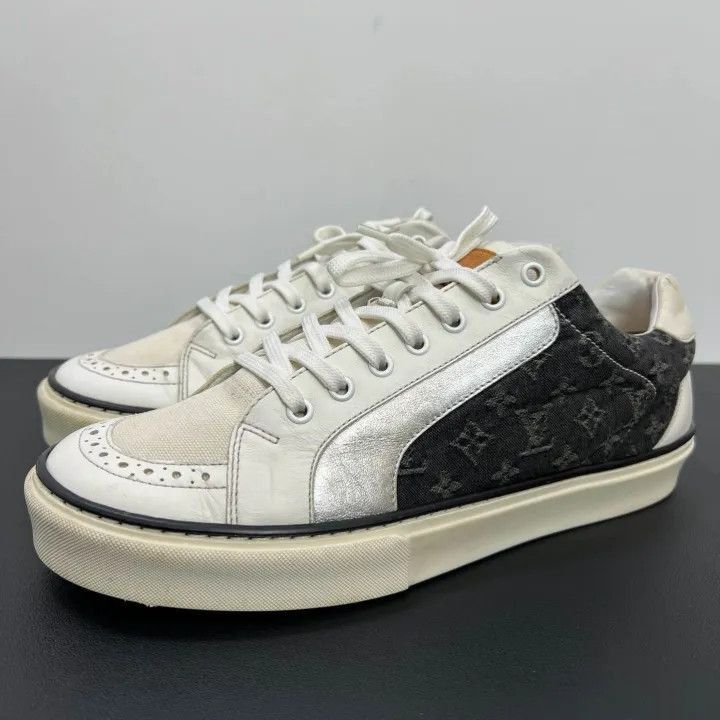 Louis Vuitton Louis Vuitton Stylish Black and White Sneakers -2508 Size US 8.5 / EU 41-42 - 1 Thumbnail