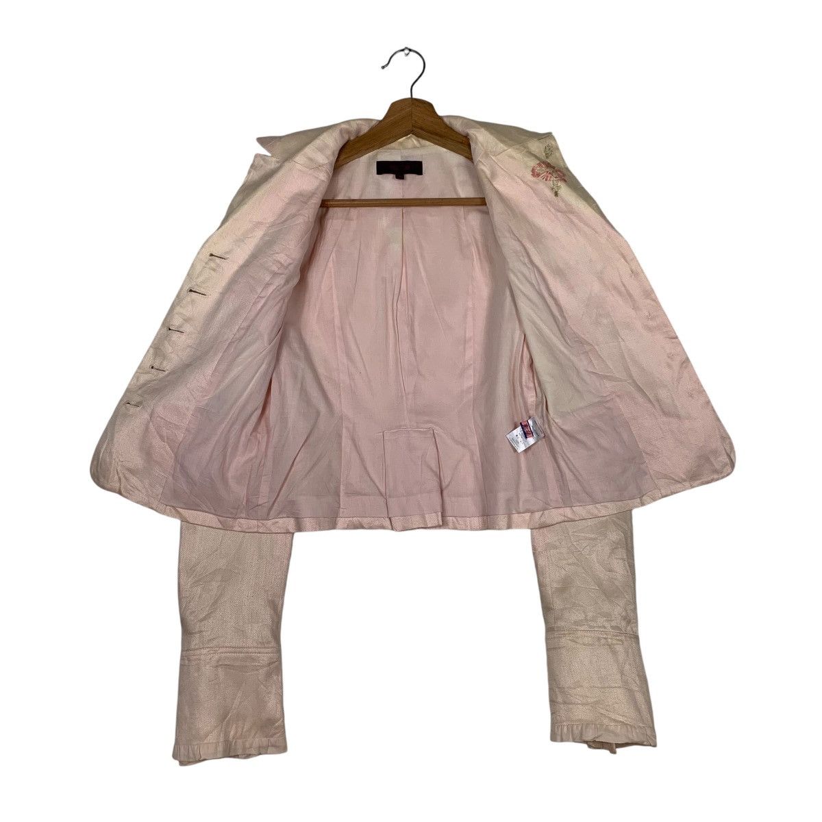 Kenzo Kenzo Flower Design Crop Jacket Size XS / US 0-2 / IT 36-38 - 11 Thumbnail