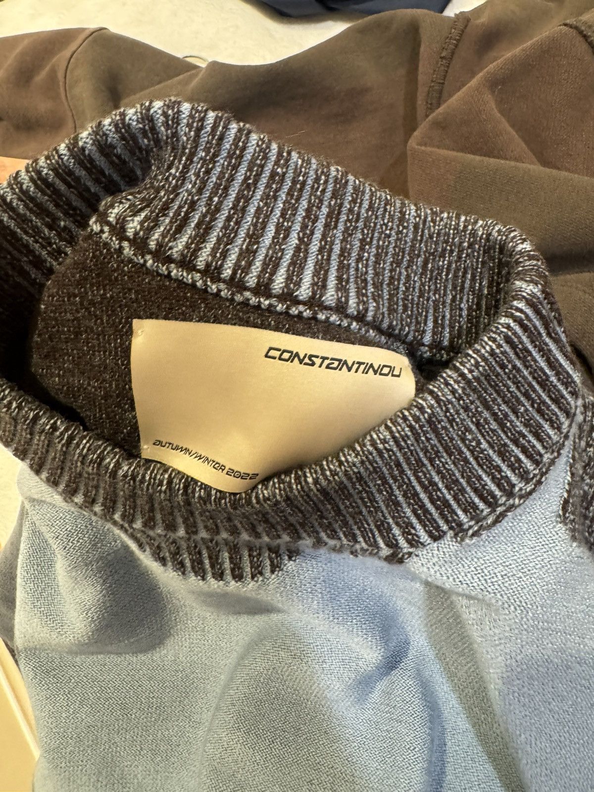 Charlie Constantinou A/W22 Plated Knit Sweater Size US M / EU 48-50 / 2 - 4 Thumbnail