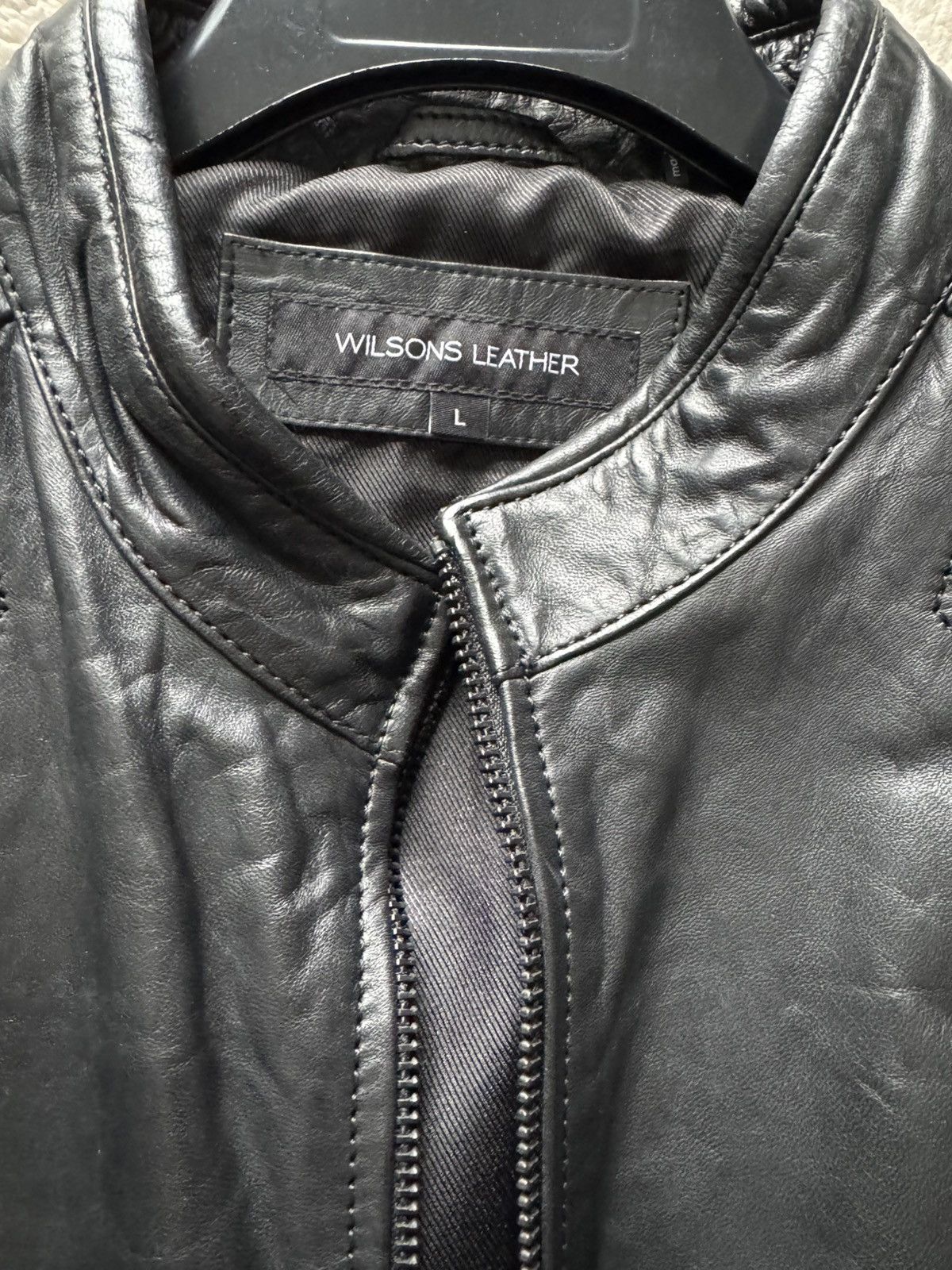 Wilsons Leather Men’s Wilson Leather Toby Jacket Size US L / EU 52-54 / 3 - 2 Thumbnail