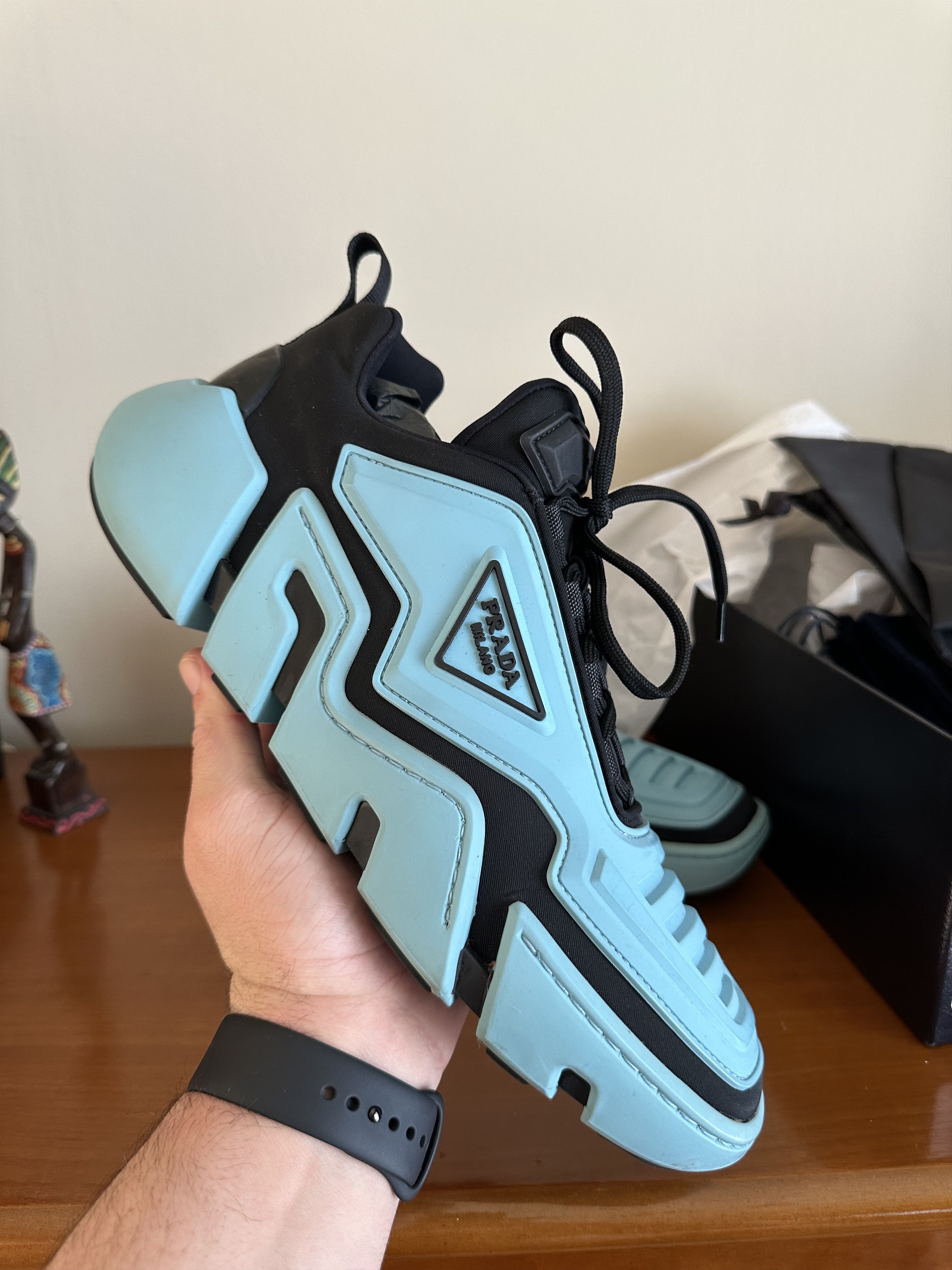 Prada Prada Techno Stretch Segment Show Sneakers Size US 8.5 / EU 41-42 - 5 Thumbnail