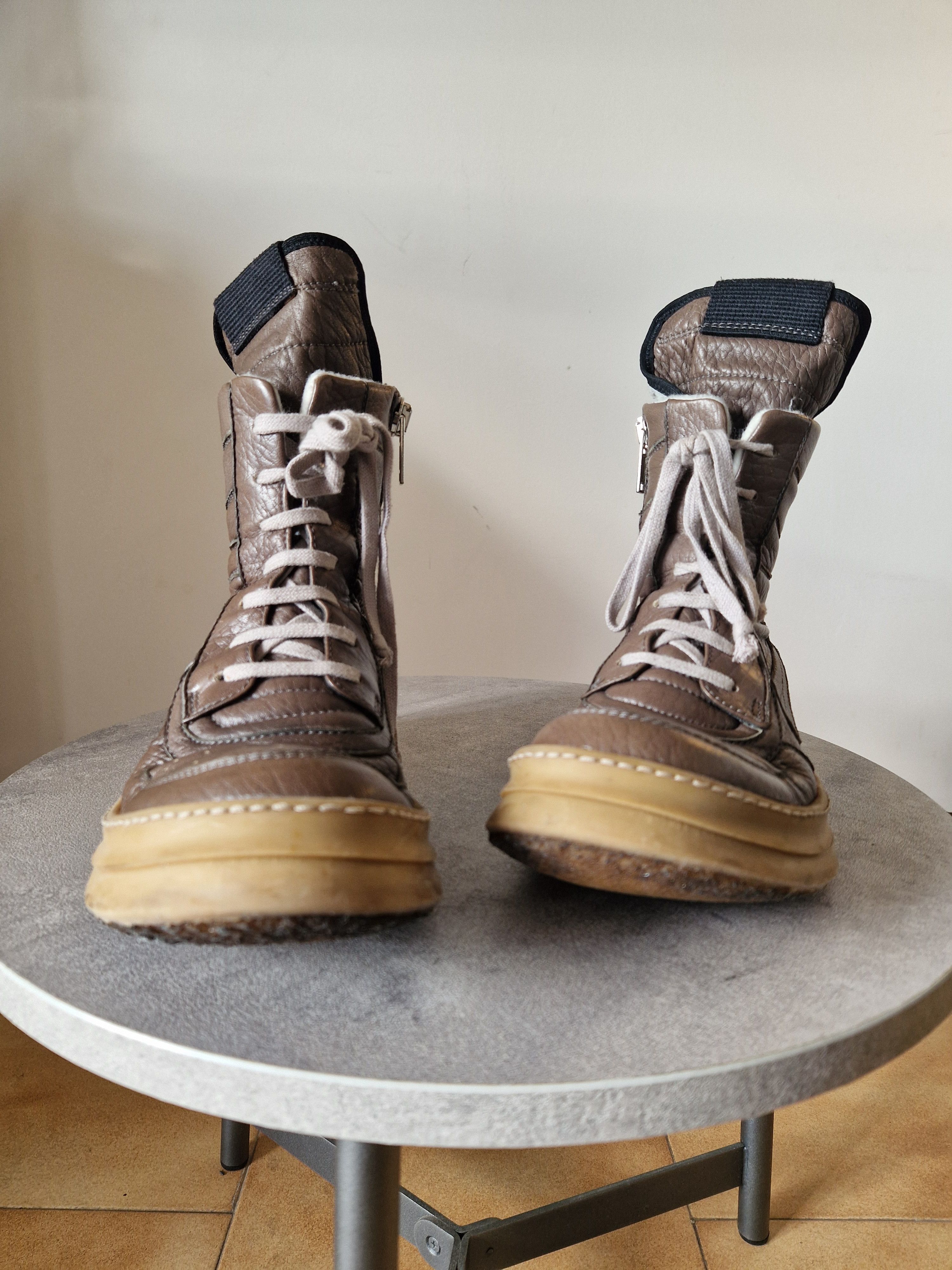 Rick Owens Dunk geo basket Size US 9 / EU 42 - 2 Thumbnail