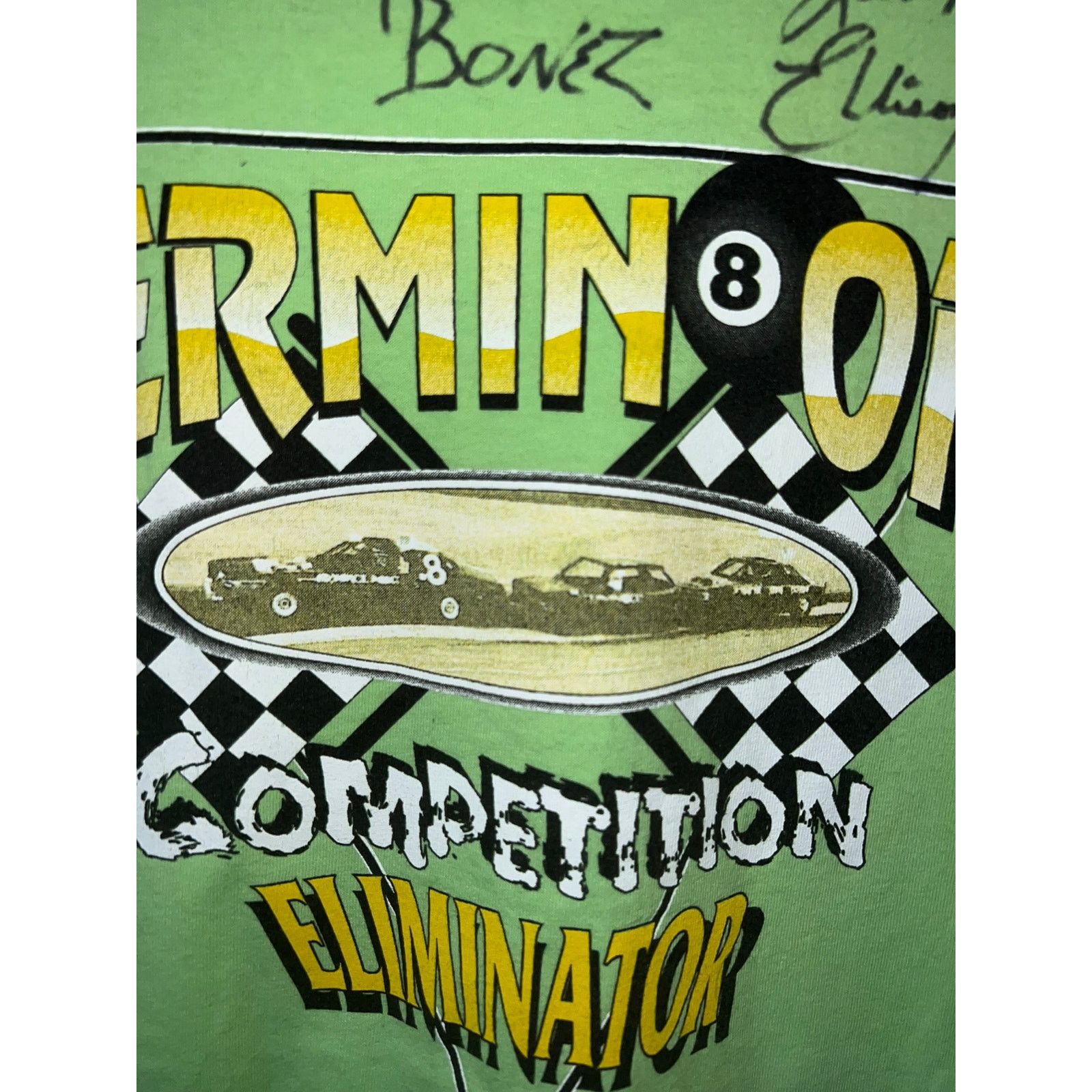 Gildan Vintage Terminator Competition Shirt Tee Eliminator 90s XL Size US XL / EU 56 / 4 - 3 Thumbnail
