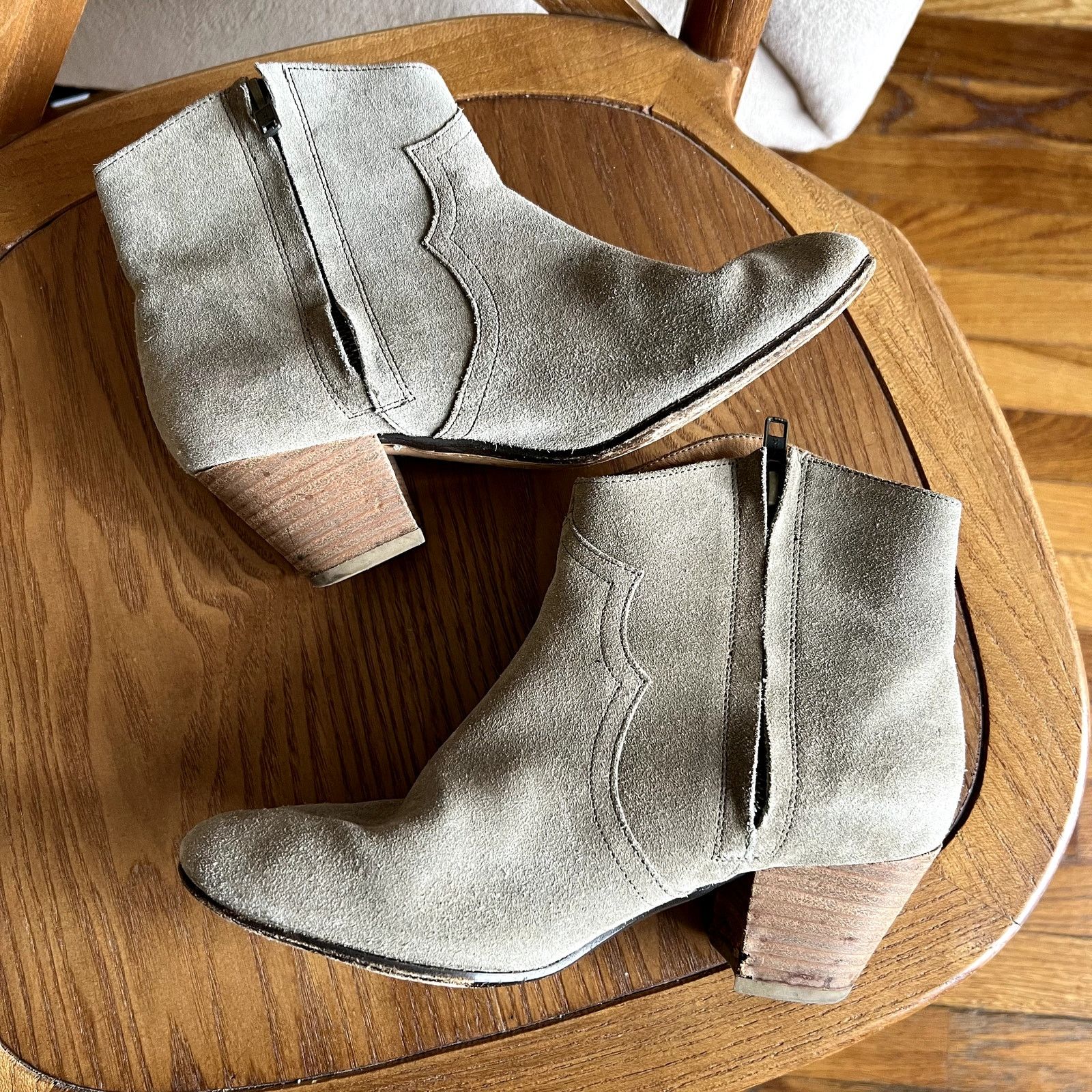 Isabel Marant Isabel Marant Dicker Suede Ankle Boots Booties Size 36 Size US 6 / IT 36 - 3 Thumbnail