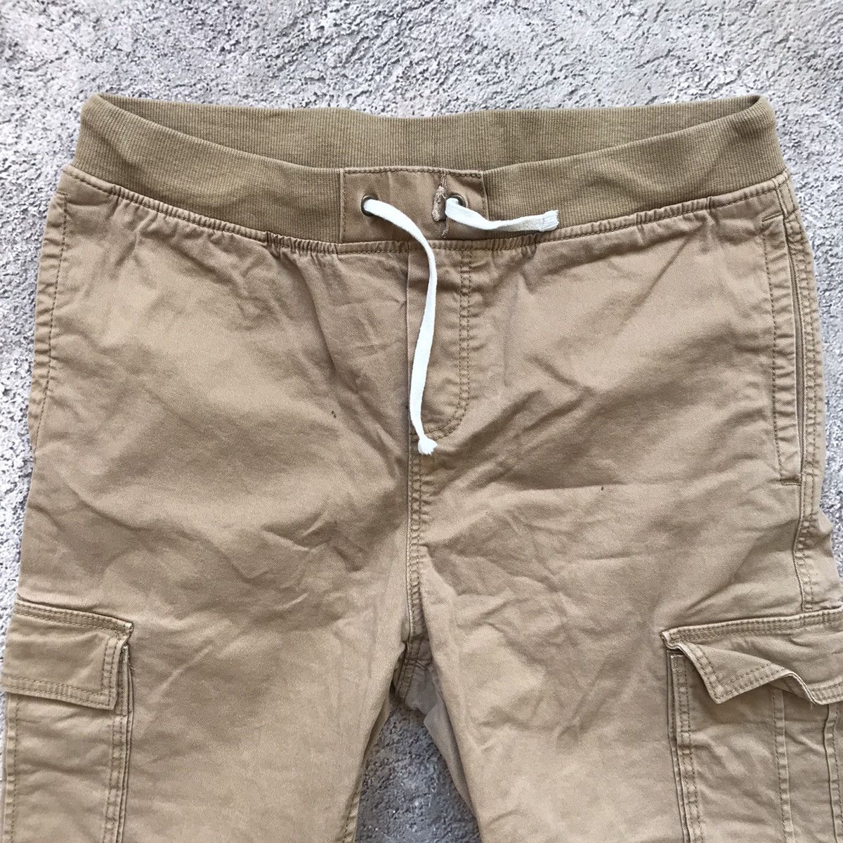 Vintage Vintage 90s Baggy Cargo Pants Distressed Workwear Streetwear Size US 33 - 5 Thumbnail