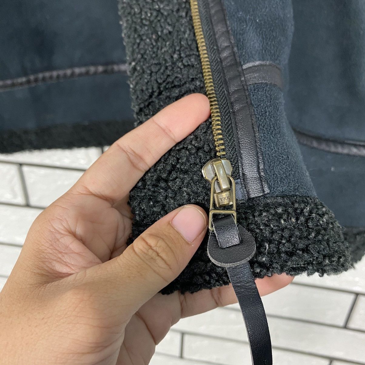 JW Anderson 📌Vintage Soft Leather Biker Jacket JW Anderson Blanket Size US L / EU 52-54 / 3 - 17 Thumbnail