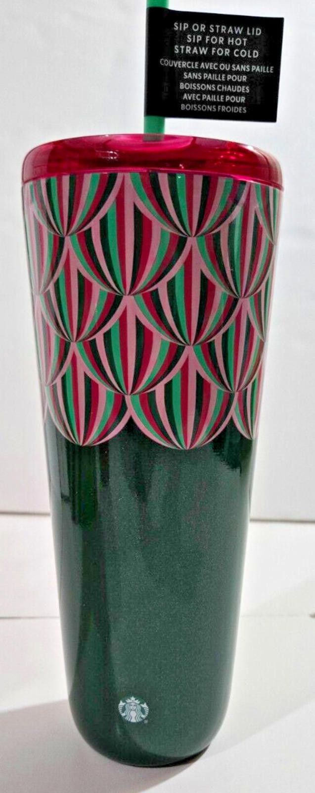 Designer Starbucks Christmas Holiday Metallic Tumbler 2024 24 oz NWT Size ONE SIZE - 1 Thumbnail