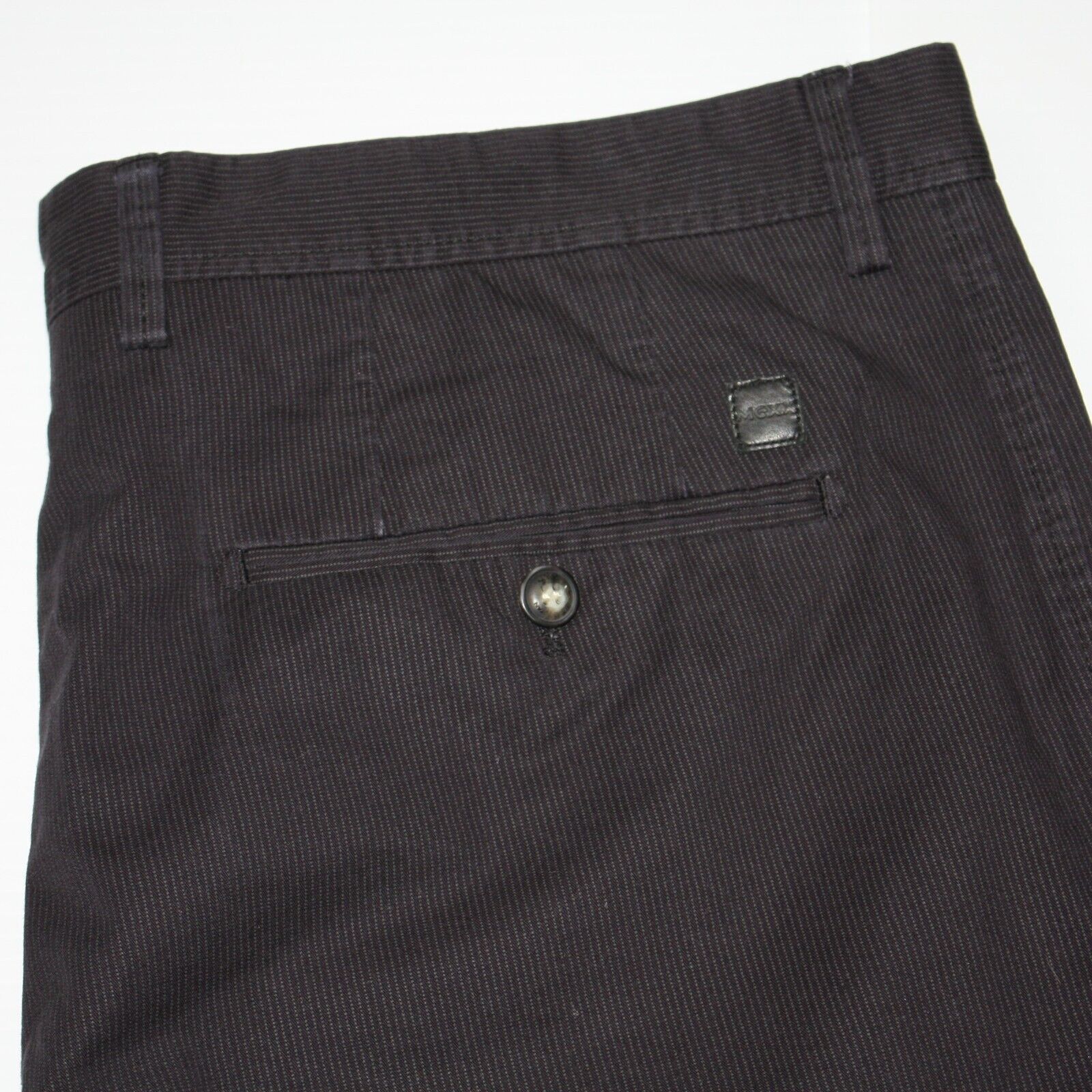 Mexx Dark Gray Relaxed Slim Fit Pants Trousers size W36 L30.5 Size US 36 / EU 52 - 2 Thumbnail