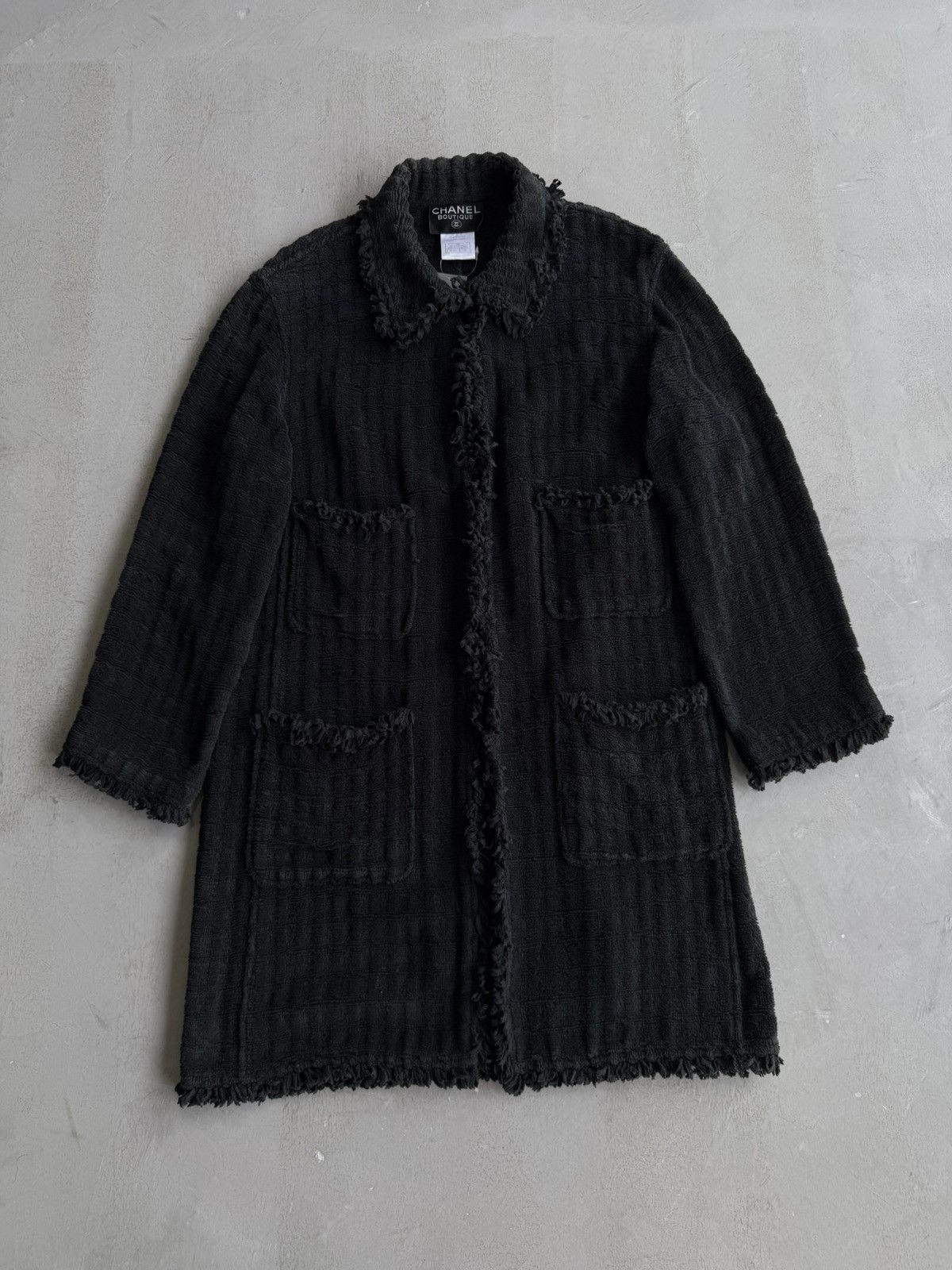 Chanel Archive Chanel - 1998 Cotton Blend Coat Size S / US 4 / IT 40 - 1 Thumbnail