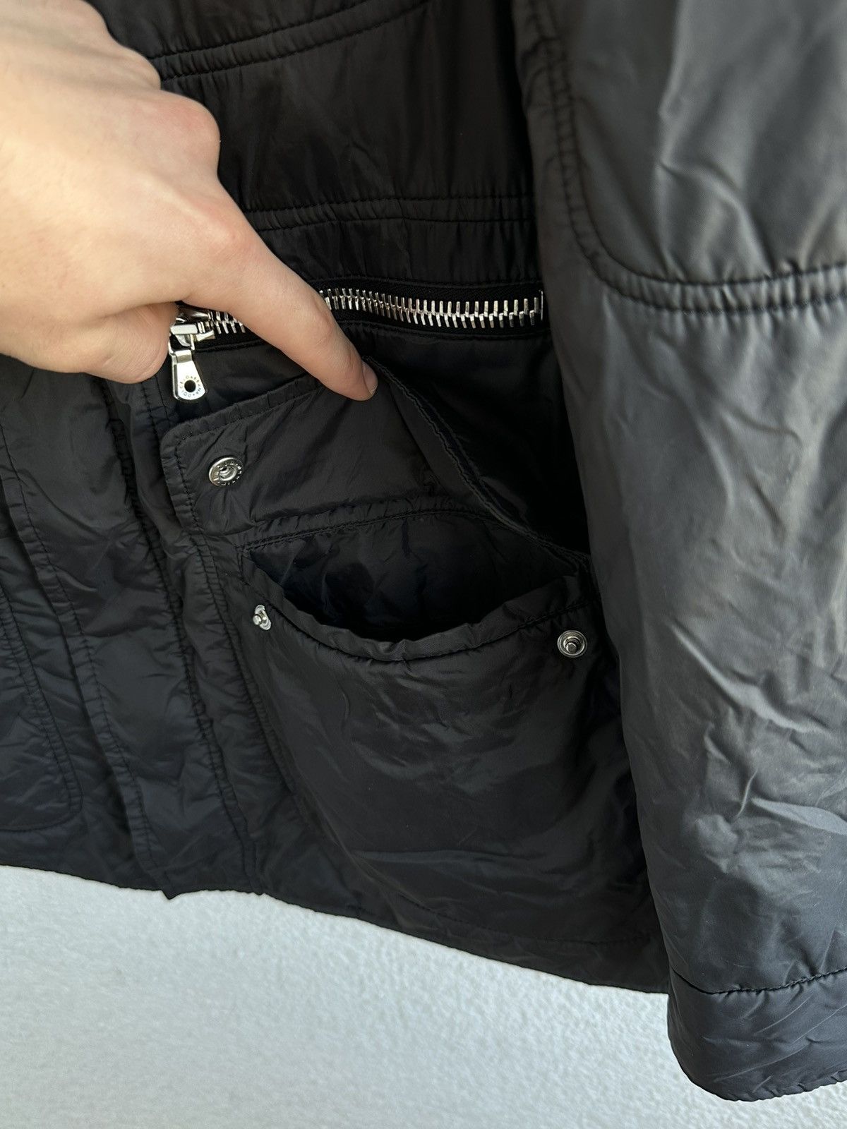 Dolce & Gabbana Dolce&Gabbana Multipocket Military Cargo Black Nylon Jacket Size US L / EU 52-54 / 3 - 8 Thumbnail