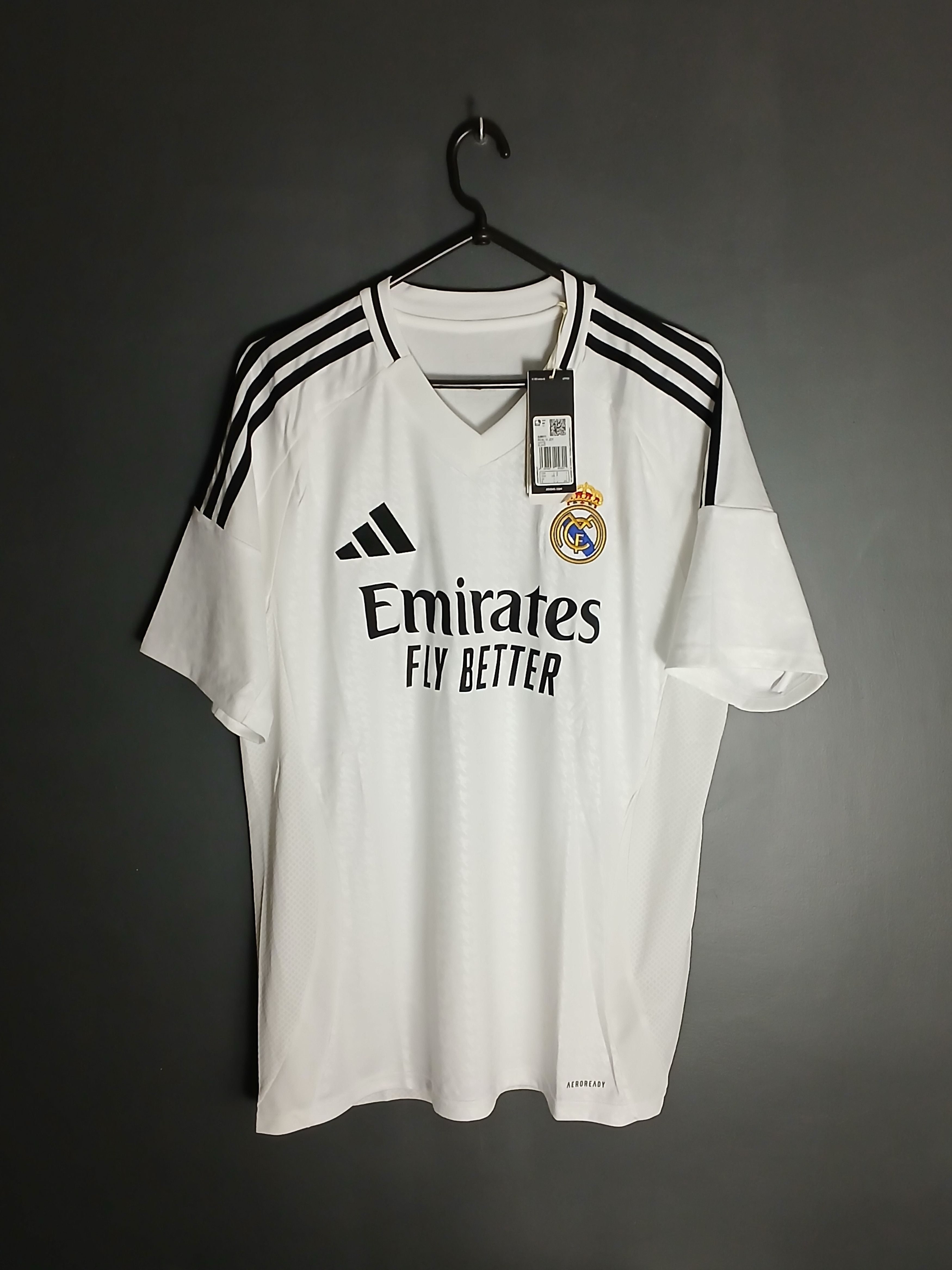 Adidas New Real Madrid 24/25 Home Football Jersey T-Shirt Size US L / EU 52-54 / 3 - 1 Thumbnail