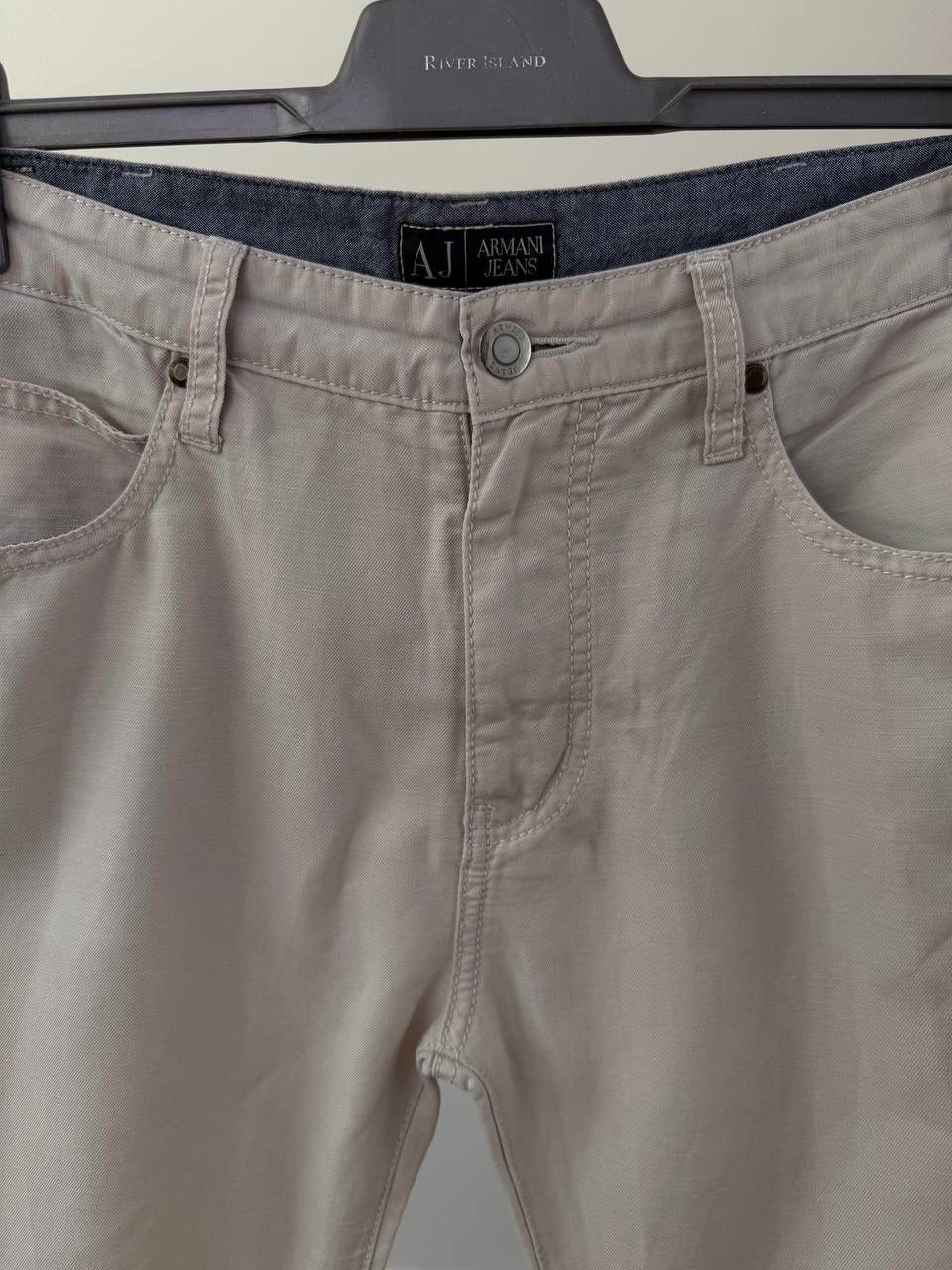 Armani Vintage Armani Jeans Linen inside pants Size US 31 - 3 Thumbnail