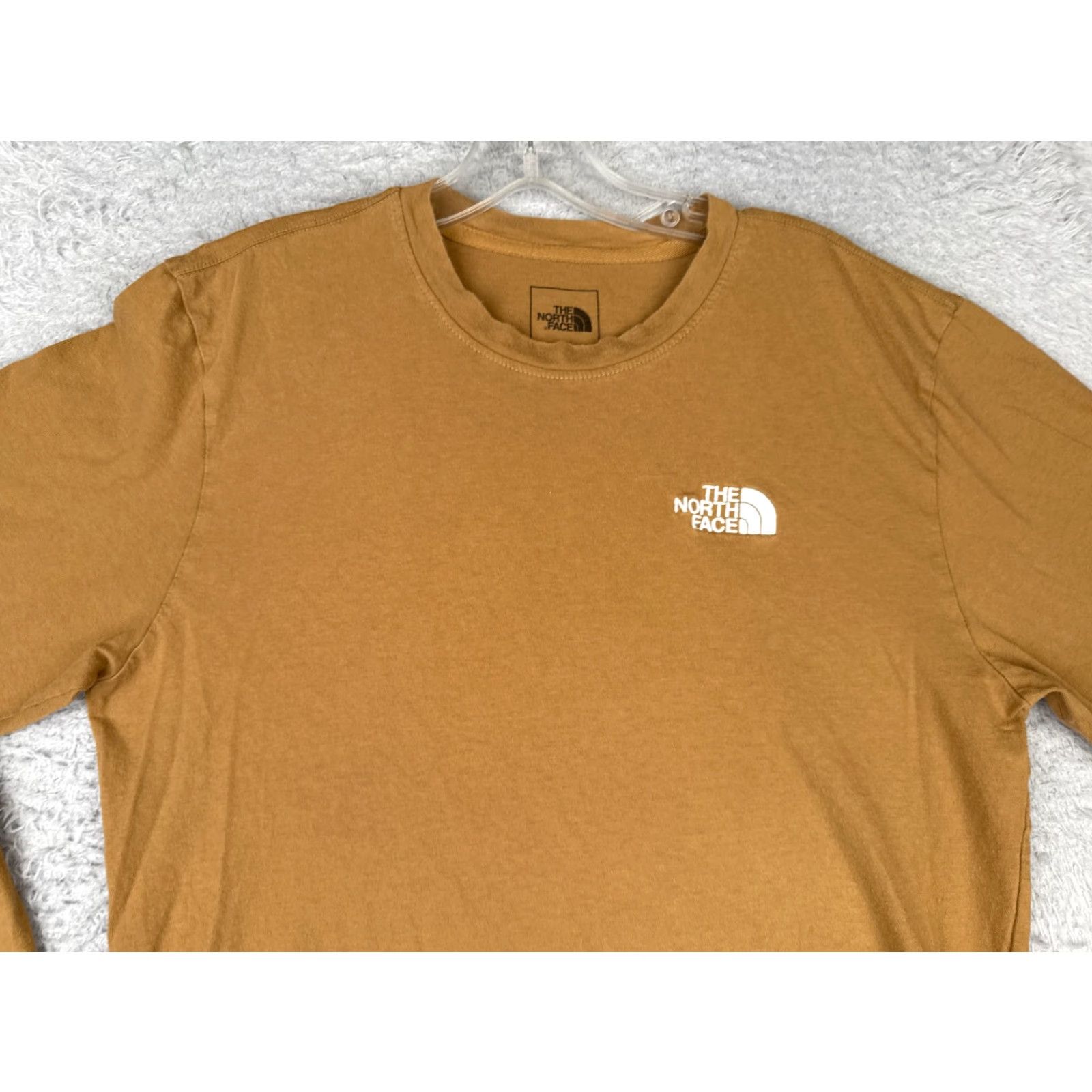 The North Face VINTAGE The North Face Shirt Men Small Petite Brown Long Sleeve Crew Neck Cotton READ Size US S / EU 44-46 / 1 - 4 Thumbnail