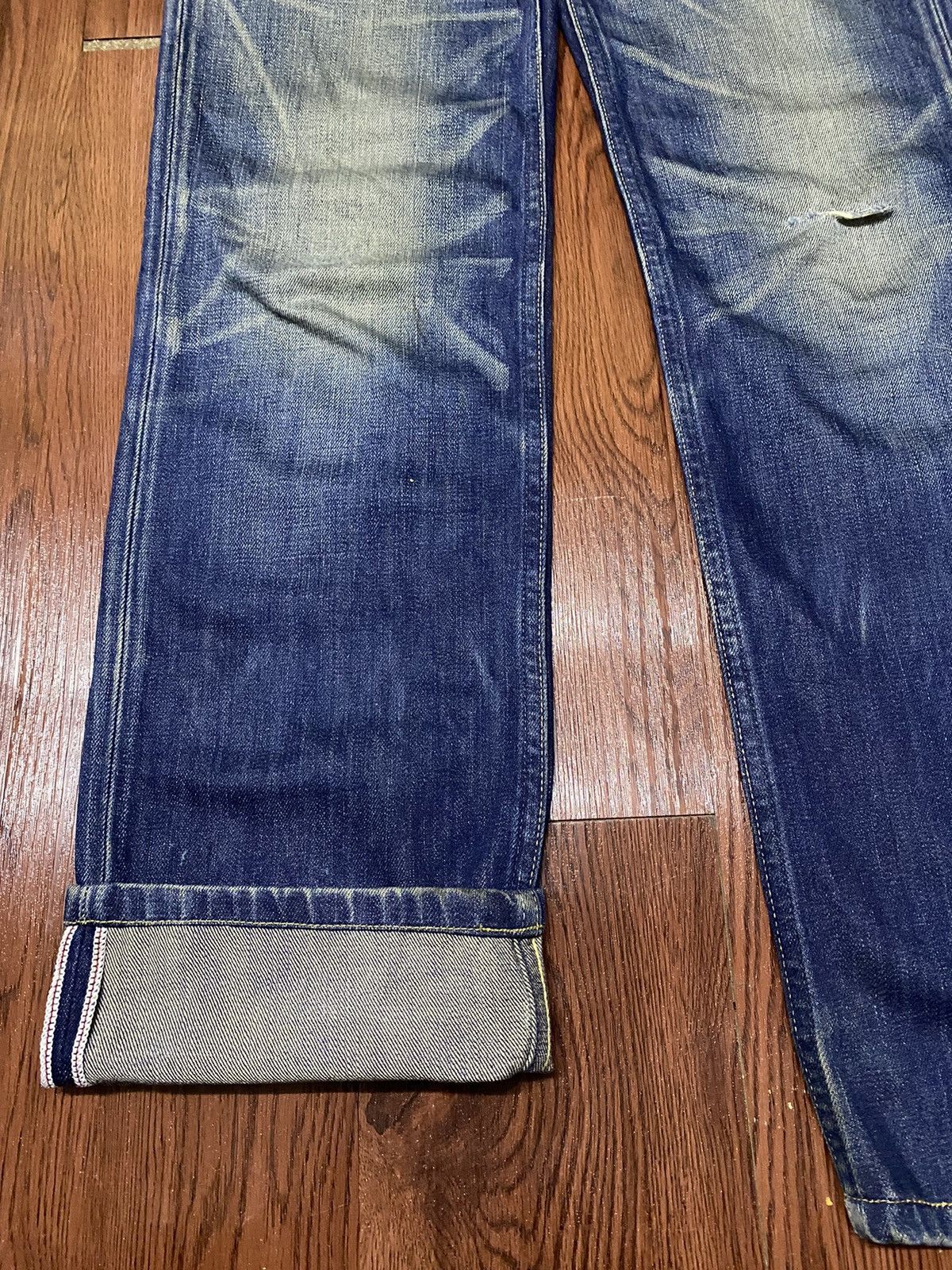 Levi's Vintage 90s Levis 502 Loose Honeycomb Distressed Jeans Size US 30 / EU 46 - 6 Thumbnail