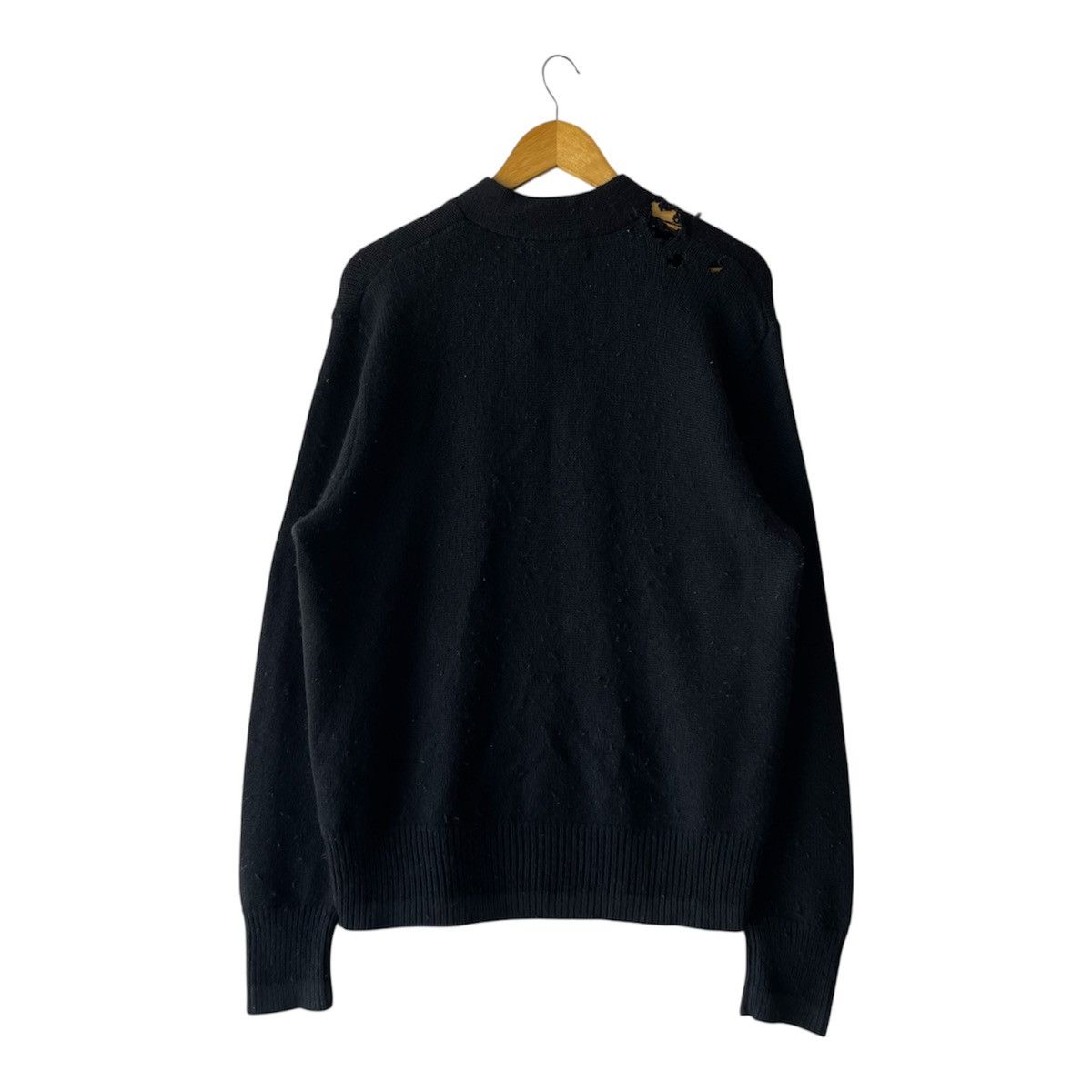 Polo Ralph Lauren 90s Polo Sport Ralph Lauren'RL'Monogram Crest V-Neck Sweater Size US M / EU 48-50 / 2 - 2 Thumbnail
