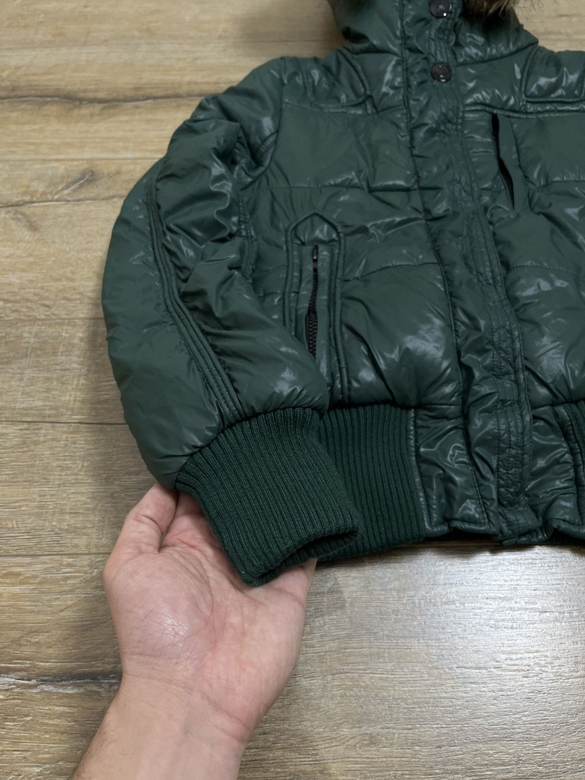 If Six Was Nine If Six Was Nine Style Bomber Jacket Fur Hood 90s Size US S / EU 44-46 / 1 - 9 Thumbnail