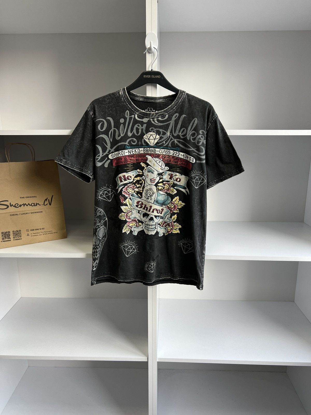 Japanese Brand × Vintage Vintage Ed Hardy Style Y2K Japanese Archival Tee Size US L / EU 52-54 / 3 - 3 Thumbnail
