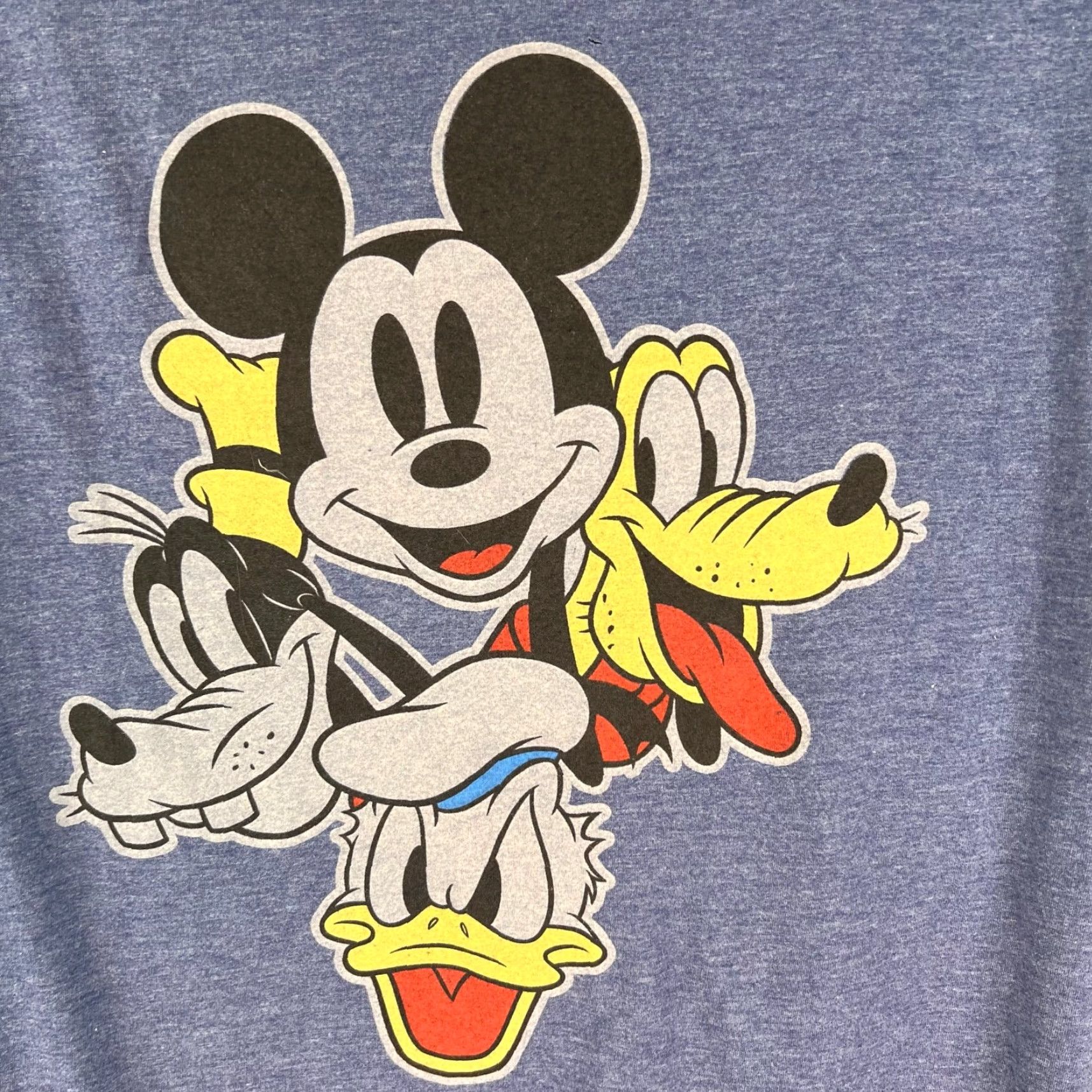 Disney Disney Mickey and Friends Tee Shirt Adult XL Blue Shirt Men 90s Cartoon Movie Disney Size US XL / EU 56 / 4 - 2 Thumbnail