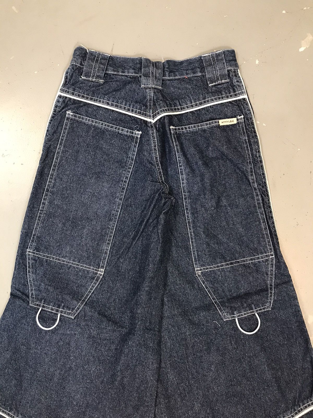 JNCO × Southpole × Vintage Vintage attitude big pocket fashionable flared denim Size 24" / US 00 / IT 34 - 9 Thumbnail