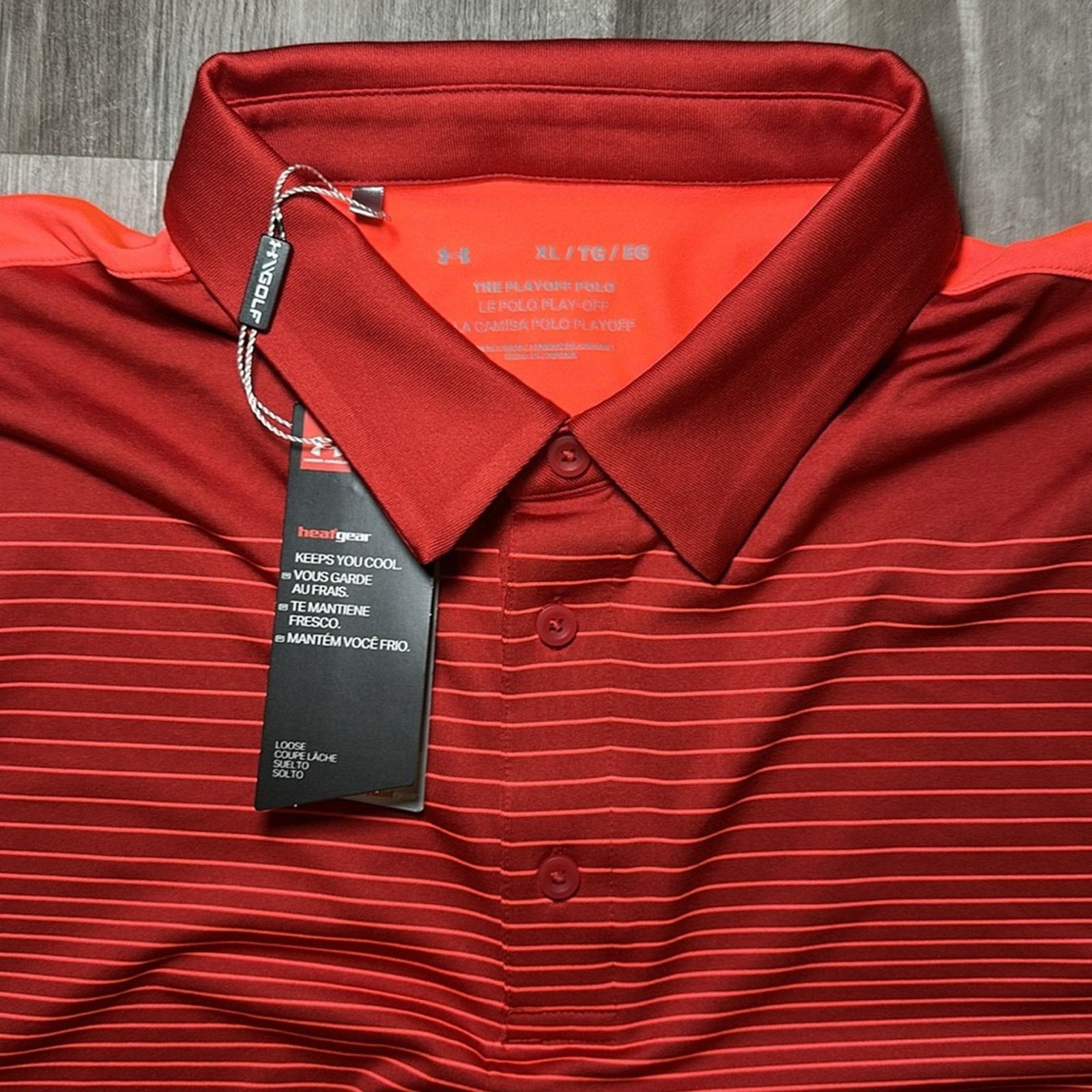 Under Armour Under Armour The Playoff Polo - XL Size US XL / EU 56 / 4 - 5 Thumbnail