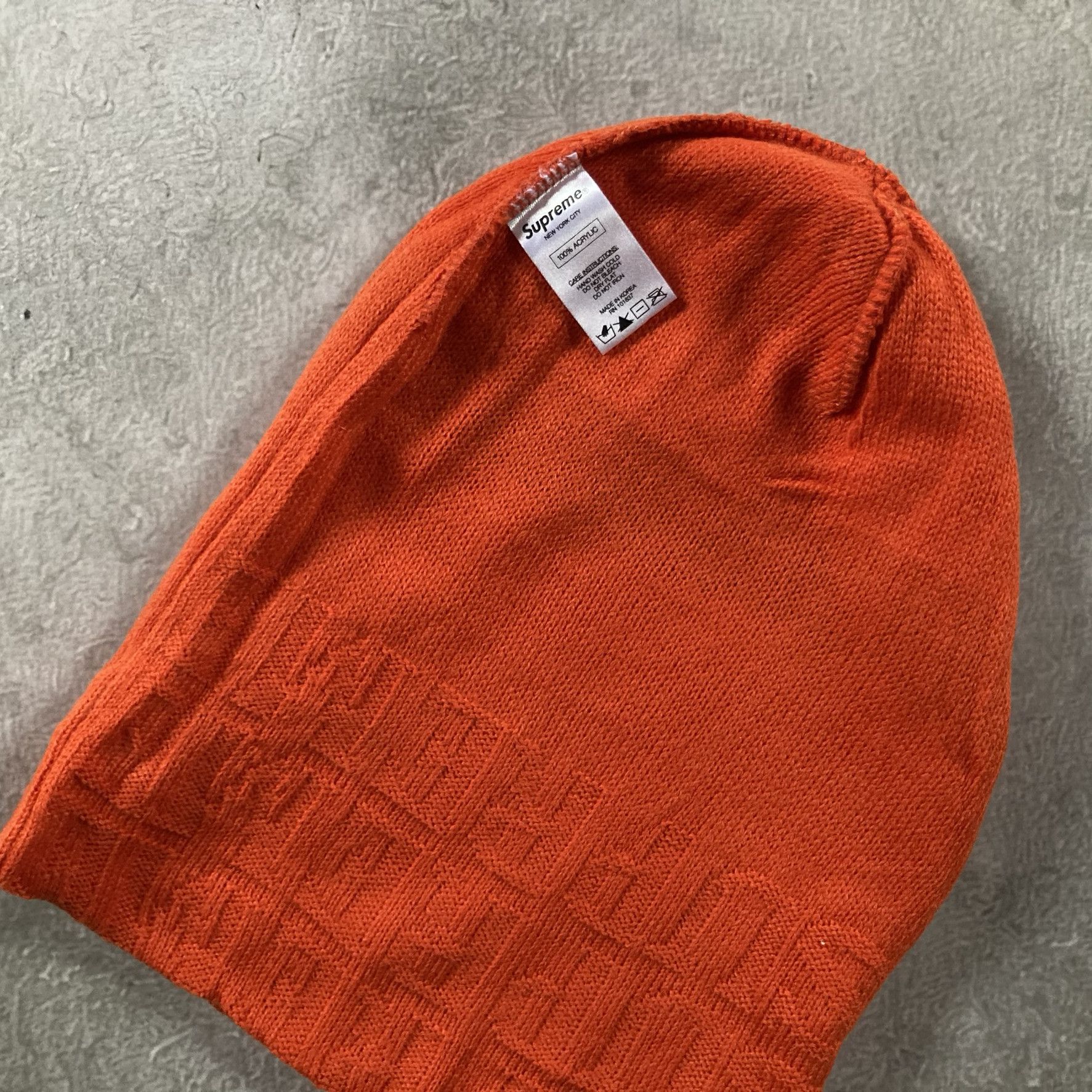 Supreme Supreme Fall 2014 Headwear Orange bonett Size ONE SIZE - 3 Thumbnail