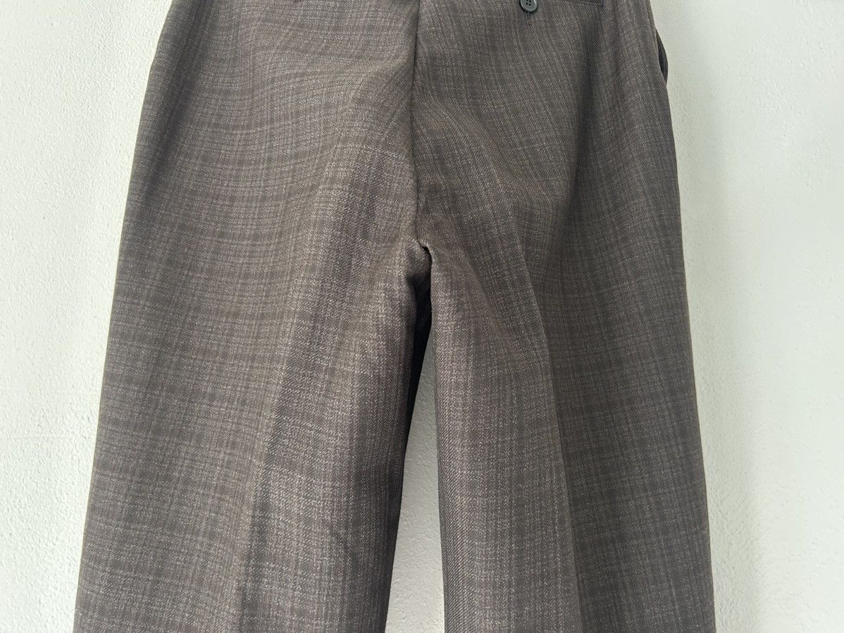 Marni Marni Brown Checked Wool Trousers – Size 48 Size US 32 / EU 48 - 7 Thumbnail