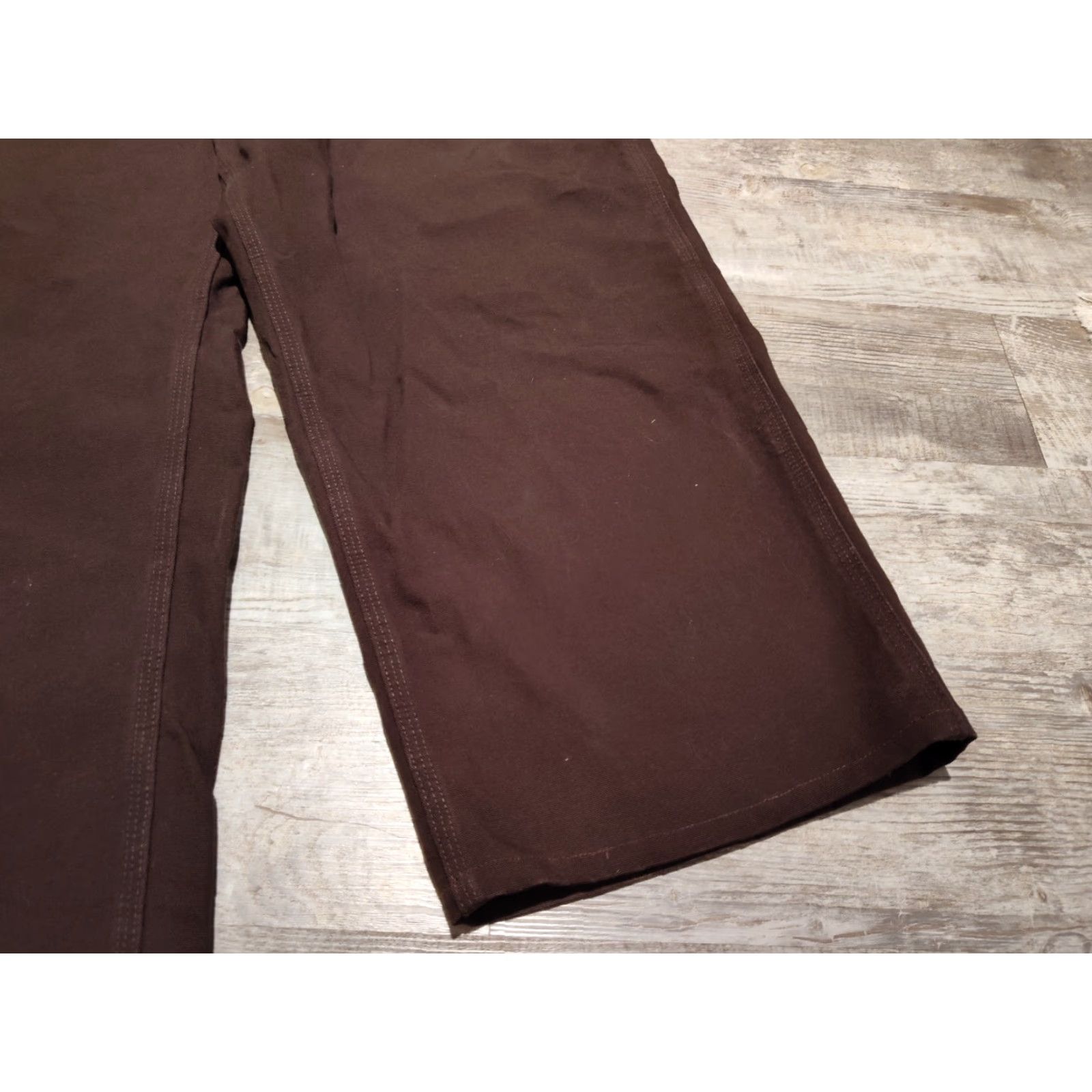 Carhartt VINTAGE Carhartt Dungaree Carpenter Pants B11 DKB Brown 48x27 Regular Workwear Mens Size US 32 / EU 48 - 3 Thumbnail