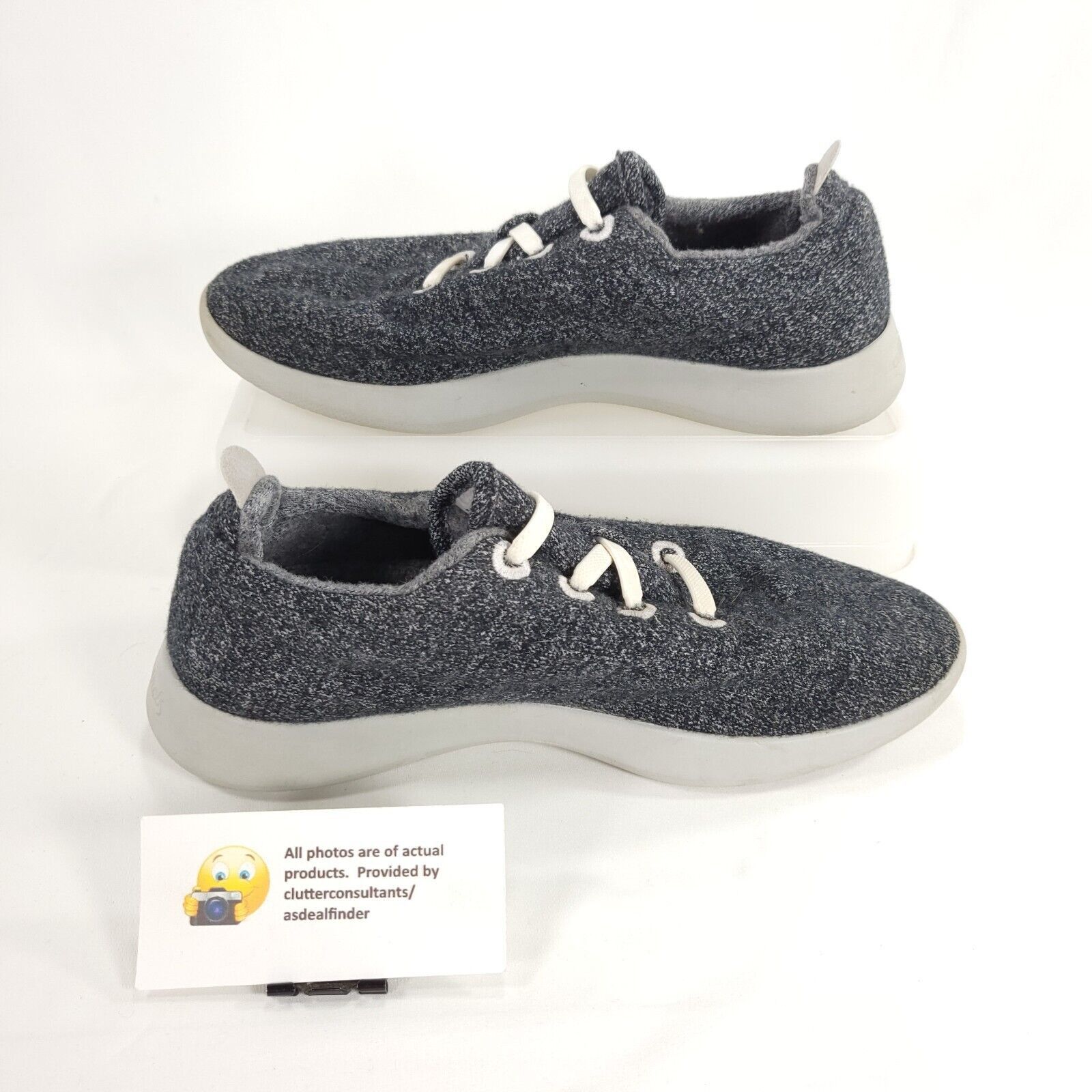 Allbirds Allbirds Wool Runner Athletic Shoe Womens Size 9 Gray White Size US 9 / IT 39 - 4 Thumbnail