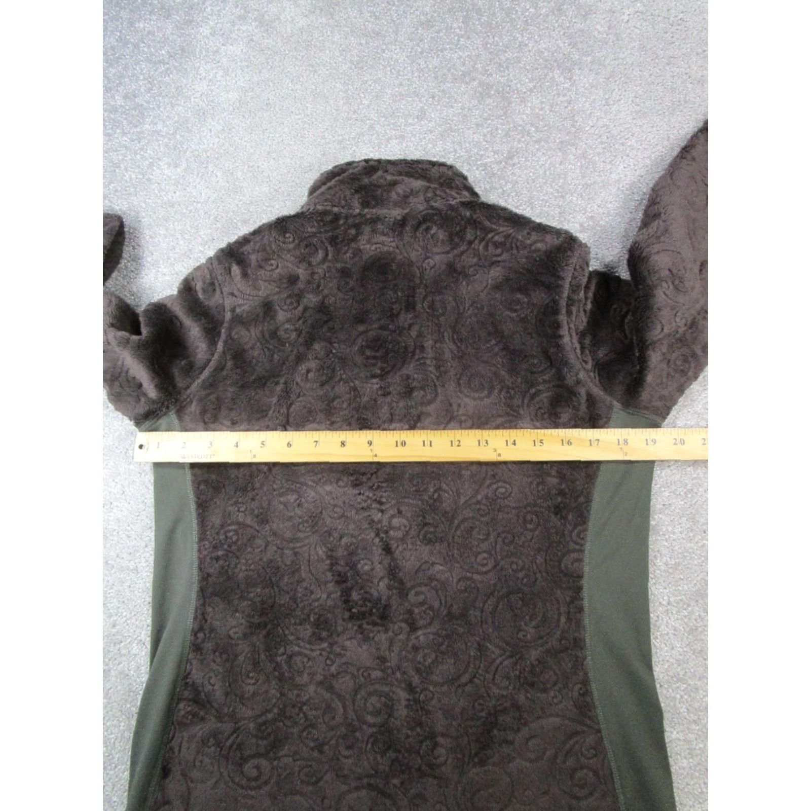 Vintage REI Jacket Womens Small Brown Full Zip Hiking Fleece Size S / US 4 / IT 40 - 4 Thumbnail