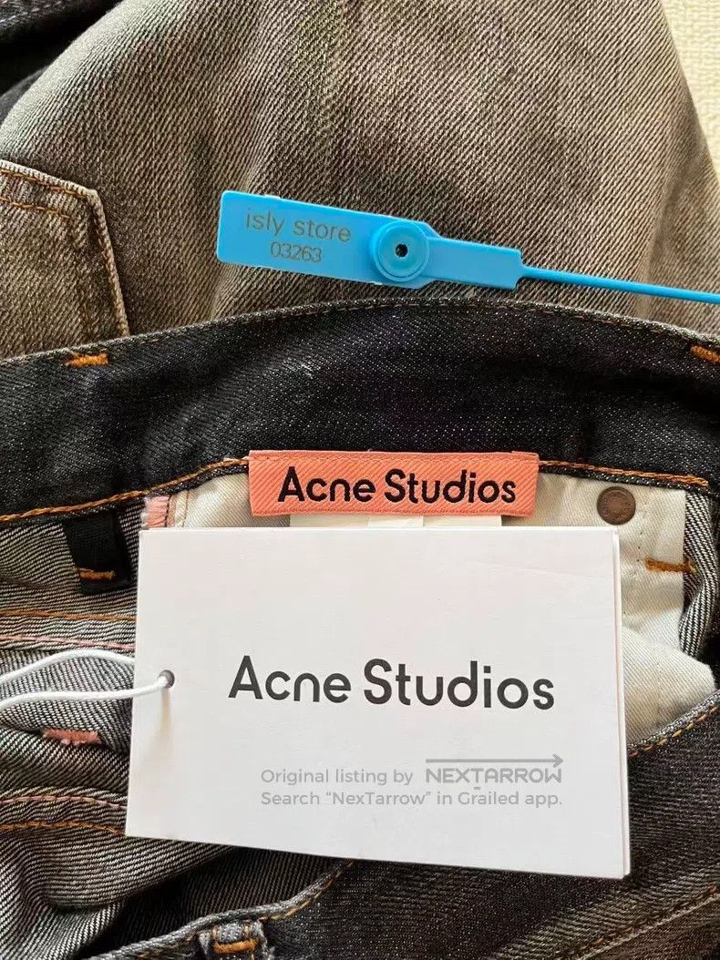 Acne Studios Acne Studios 1981 Washed Low-Rise Wide Leg Jeans Size US 32 / EU 48 - 4 Thumbnail