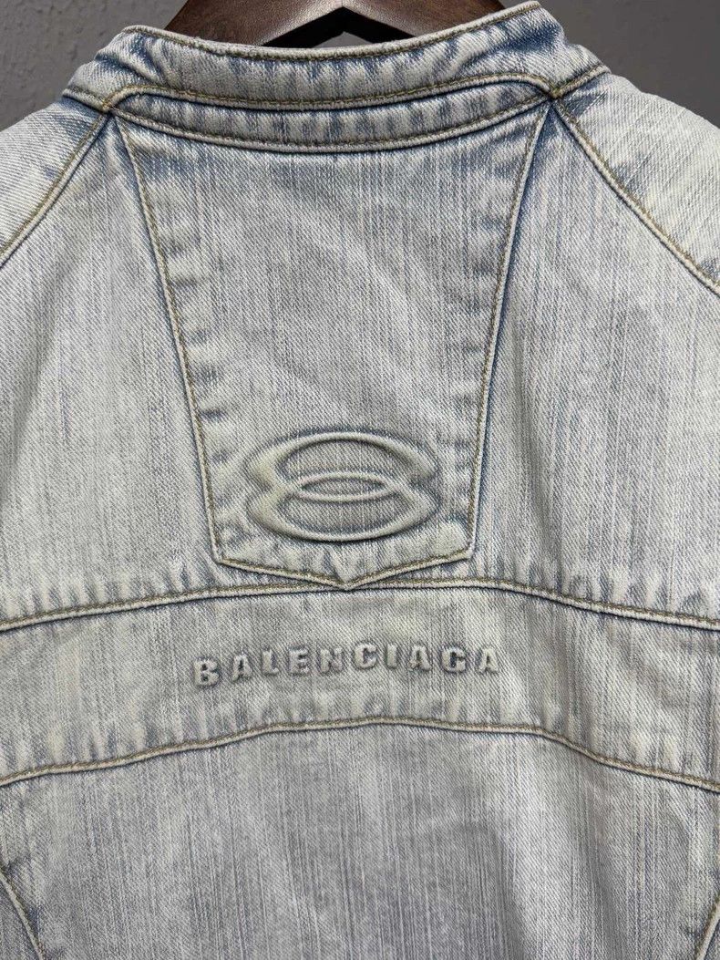 BALENCIAGA DOUBLE RING RACER JACKET