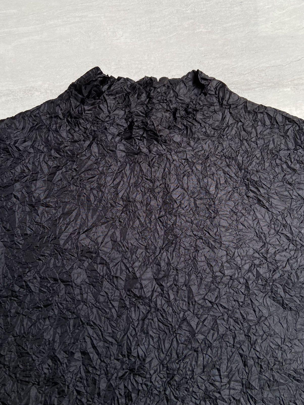 Designer × Japanese Brand AVON STYLE Black Wrinkle T-shirt Size US S / EU 44-46 / 1 - 9 Thumbnail