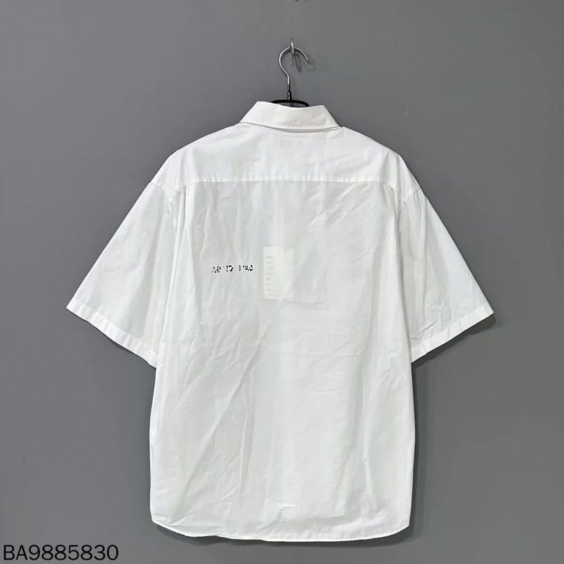 Balenciaga Balenciaga size 38 Short sleeve shirt with monogram logo sh Size US M / EU 48-50 / 2 - 2 Thumbnail