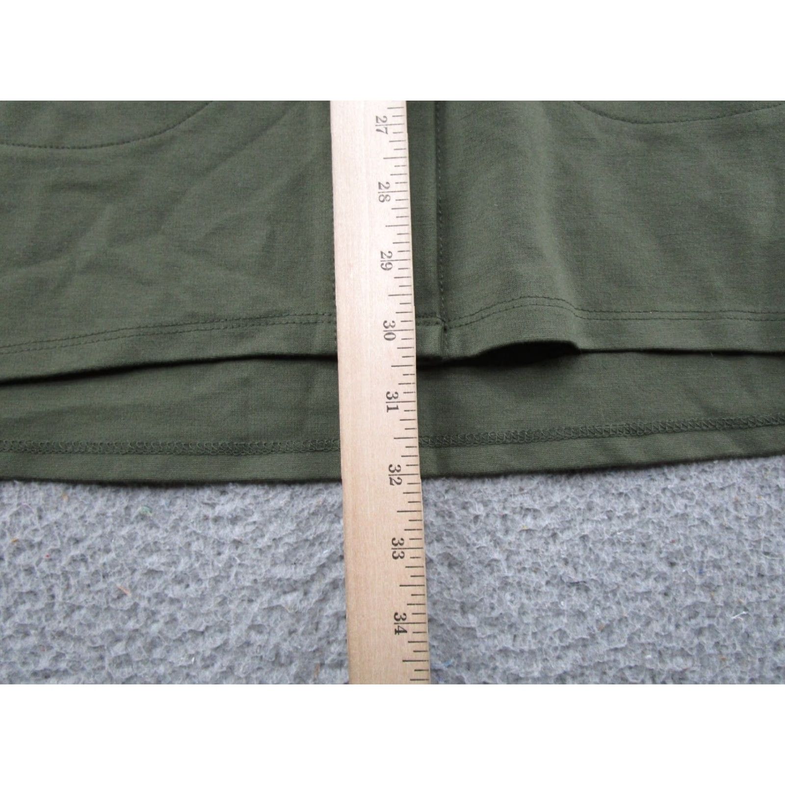 Christian Siriano Christian Siriano Vest Hooded Pockets 2X Green Sleeveless Button Front Front Pockets Womens Medium? Size XXL / US 16-18 / IT 52-54 - 6 Thumbnail
