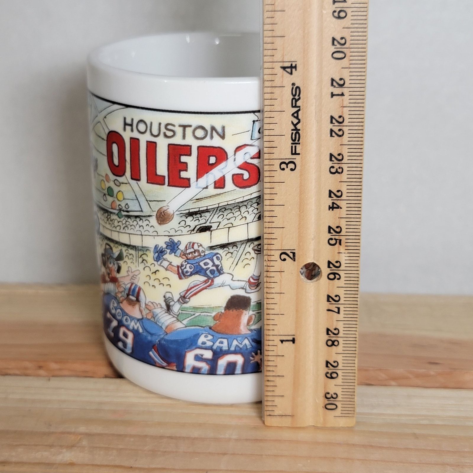 Other VINTAGE Team NFL Houston Oilers In Astrodome Ceramic Mug Size ONE SIZE - 7 Thumbnail