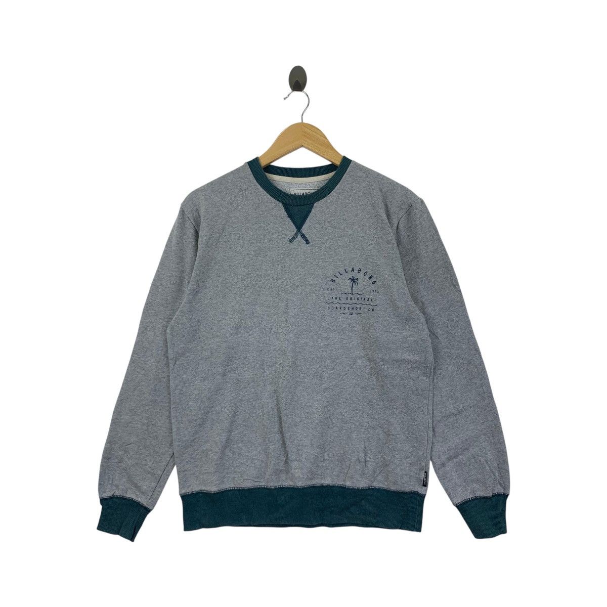 Billabong Vintage BILLABONG BOARDSHORT Est 1973 Surf Brand Sweatshirt Size US S / EU 44-46 / 1 - 1 Thumbnail