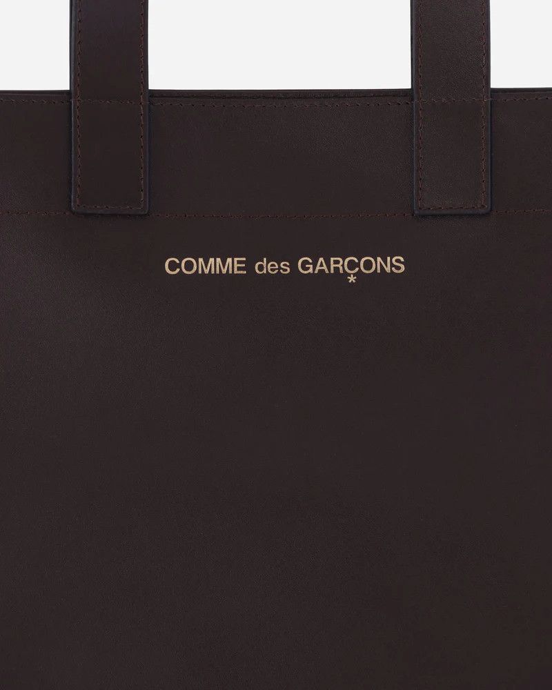 Comme des Garcons × Comme des Garcons PLAY Comme Des Garçons Leather Tote Bag Size ONE SIZE - 3 Thumbnail