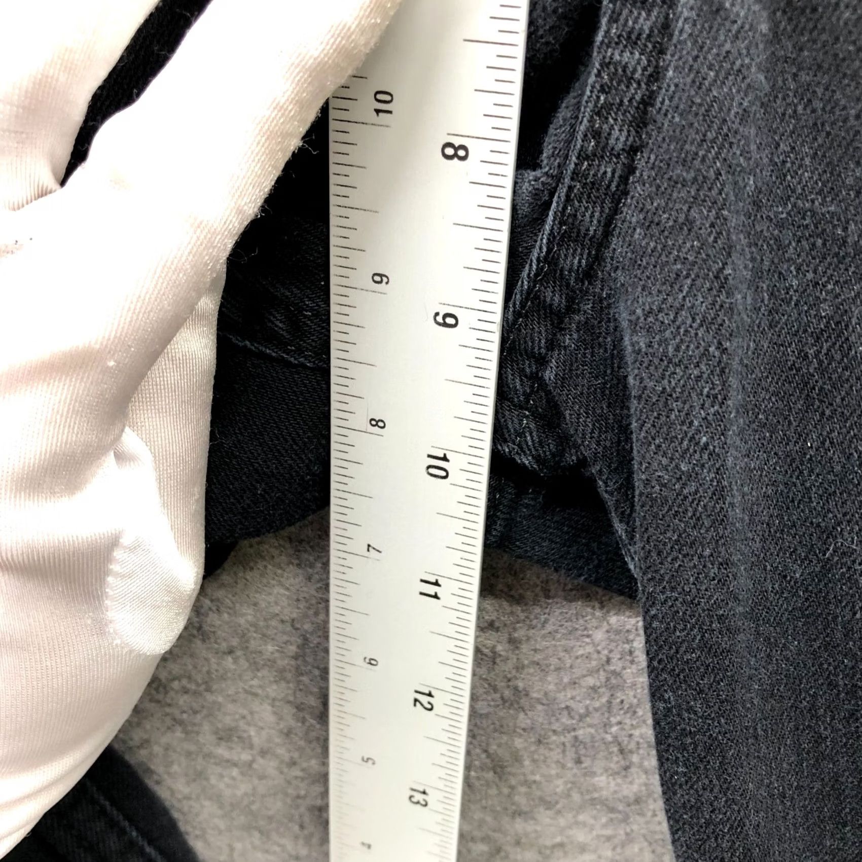 Arket Arket Jeans Womens 26 Black Organic Cotton Stretch Mid Rise Straight Leg 5-Pocket Denim Vintage No Women Jeans Size 26" / US 2 / IT 38 - 7 Thumbnail