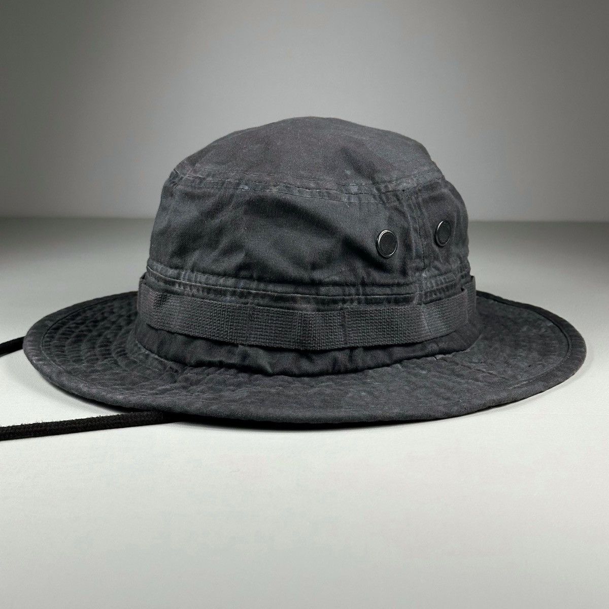 Supreme Rare Supreme Overdyed Camo Black Boonie Hat SS21 Size ONE SIZE - 2 Thumbnail