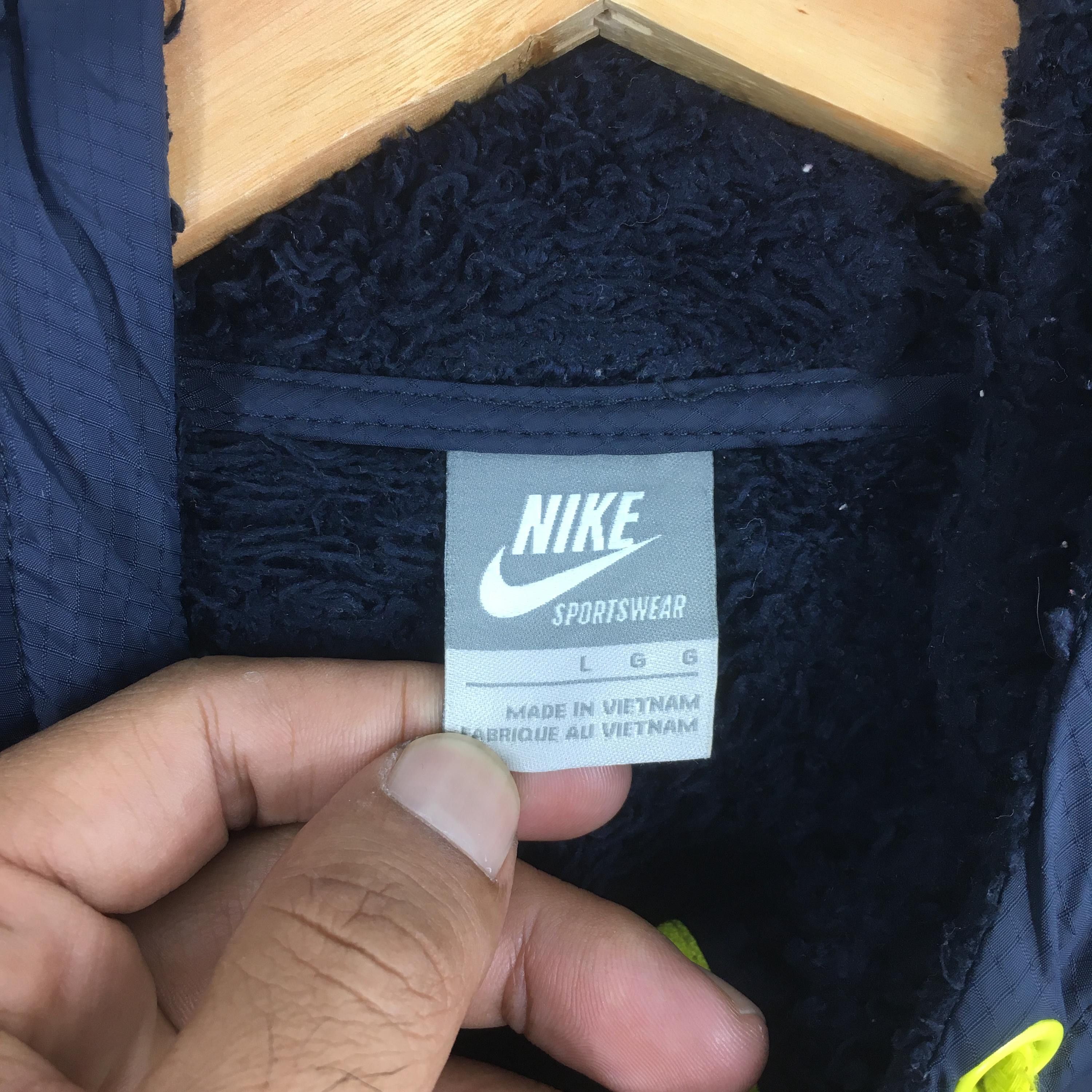 Nike ACG Vintage 90s Nike Acg Fleece Polartec Hoodie Sweatshirt Large Size US L / EU 52-54 / 3 - 6 Thumbnail
