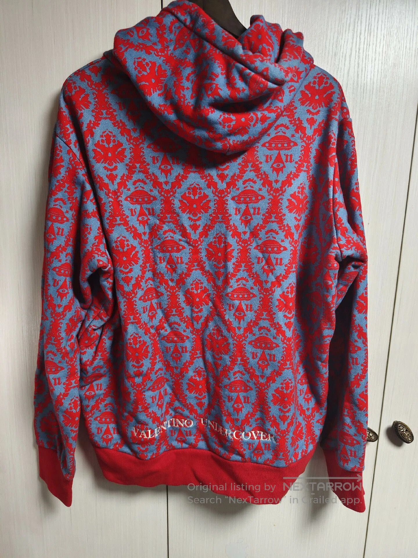 Valentino Valentino x Undercover UFO Print Hoodie. Size US L / EU 52-54 / 3 - 5 Thumbnail