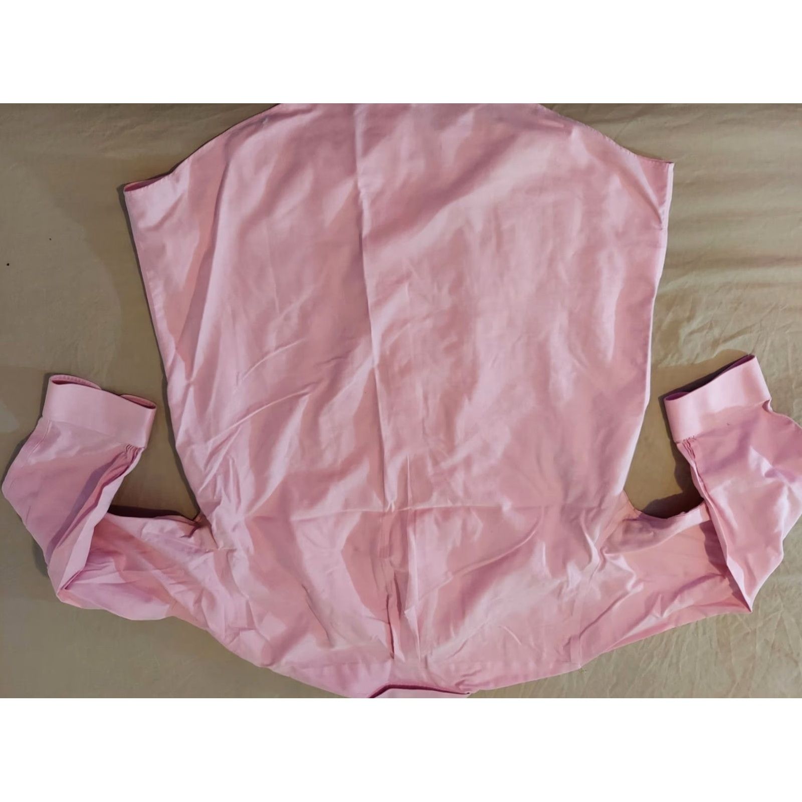 Brooks VINTAGE Brooks Brothers Dress Shirt 16 33 Pink Cotton Mens Shirt 16 Mens Size 42R - 5 Thumbnail