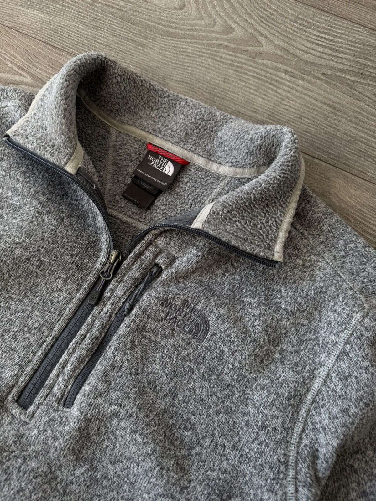 The North Face The North Face Mens 1/3 Zip Polar Sweater Size US M / EU 48-50 / 2 - 15 Thumbnail